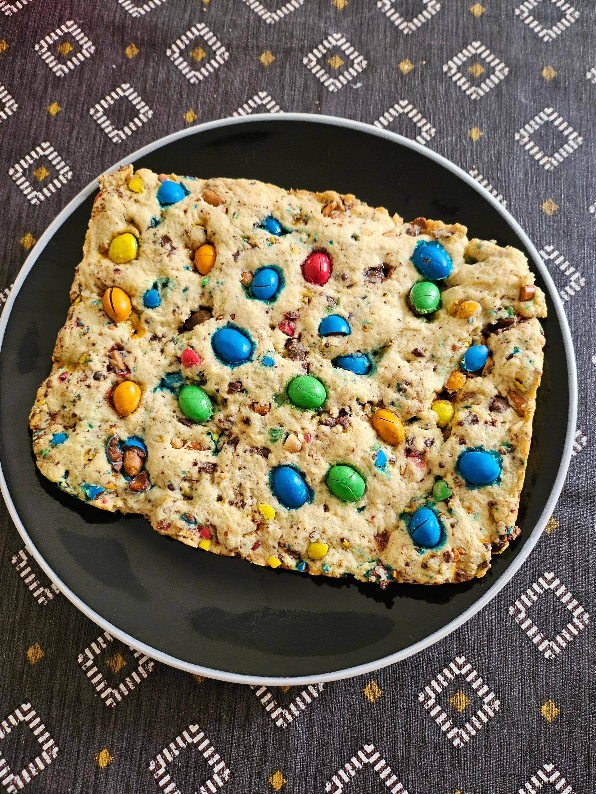 Cookie géant au m&m's - Recette Cake Factory | Tefal