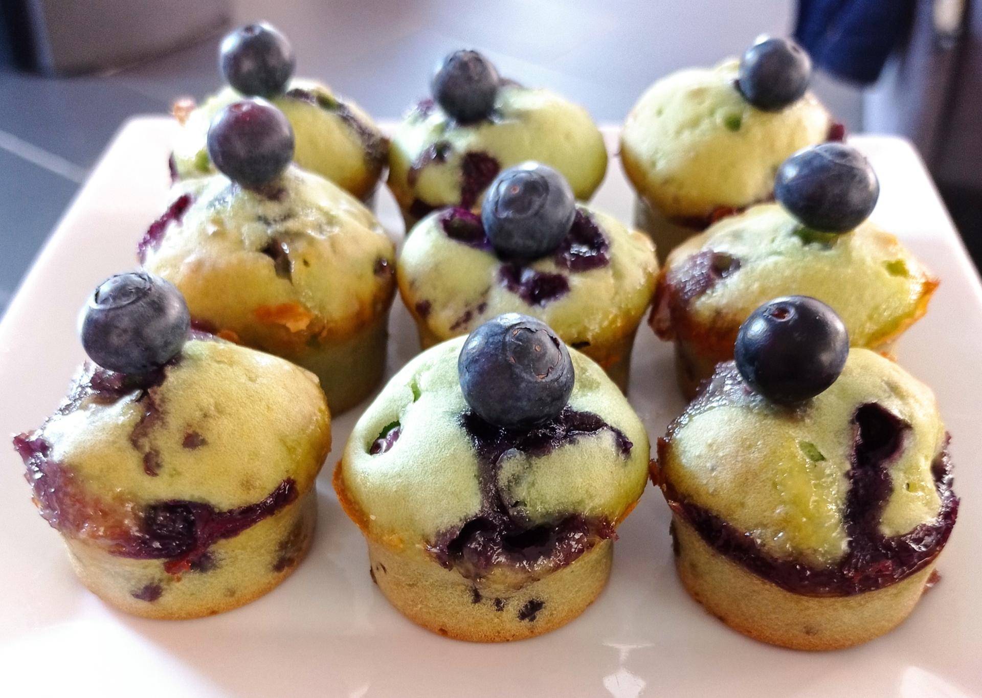 Minis Muffins Myrtilles et Chocolat Blanc - Recette Cake Factory | Tefal