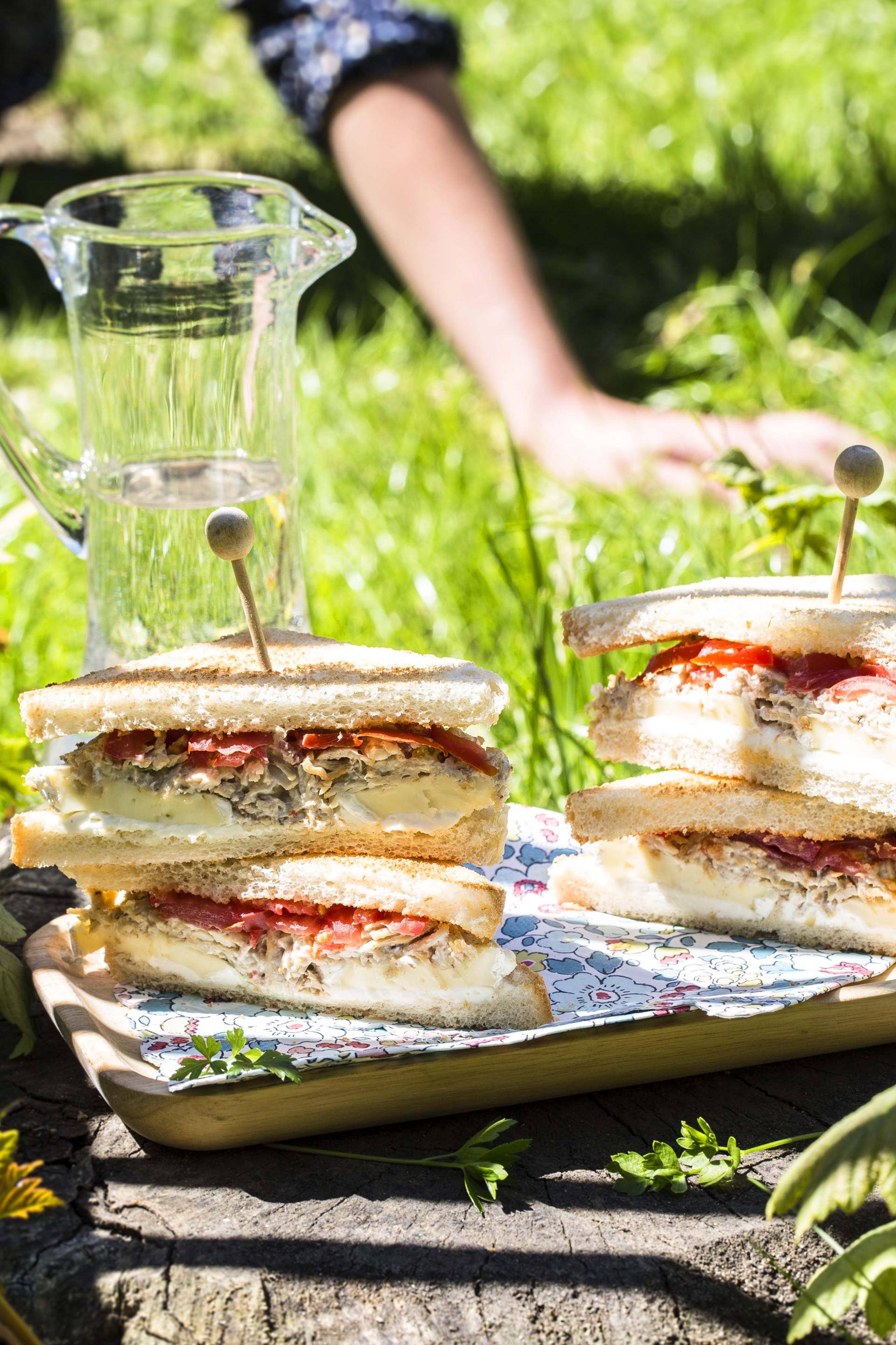 Club sandwich à la dinde et au fromage - Recette Poêles et Casseroles | Tefal