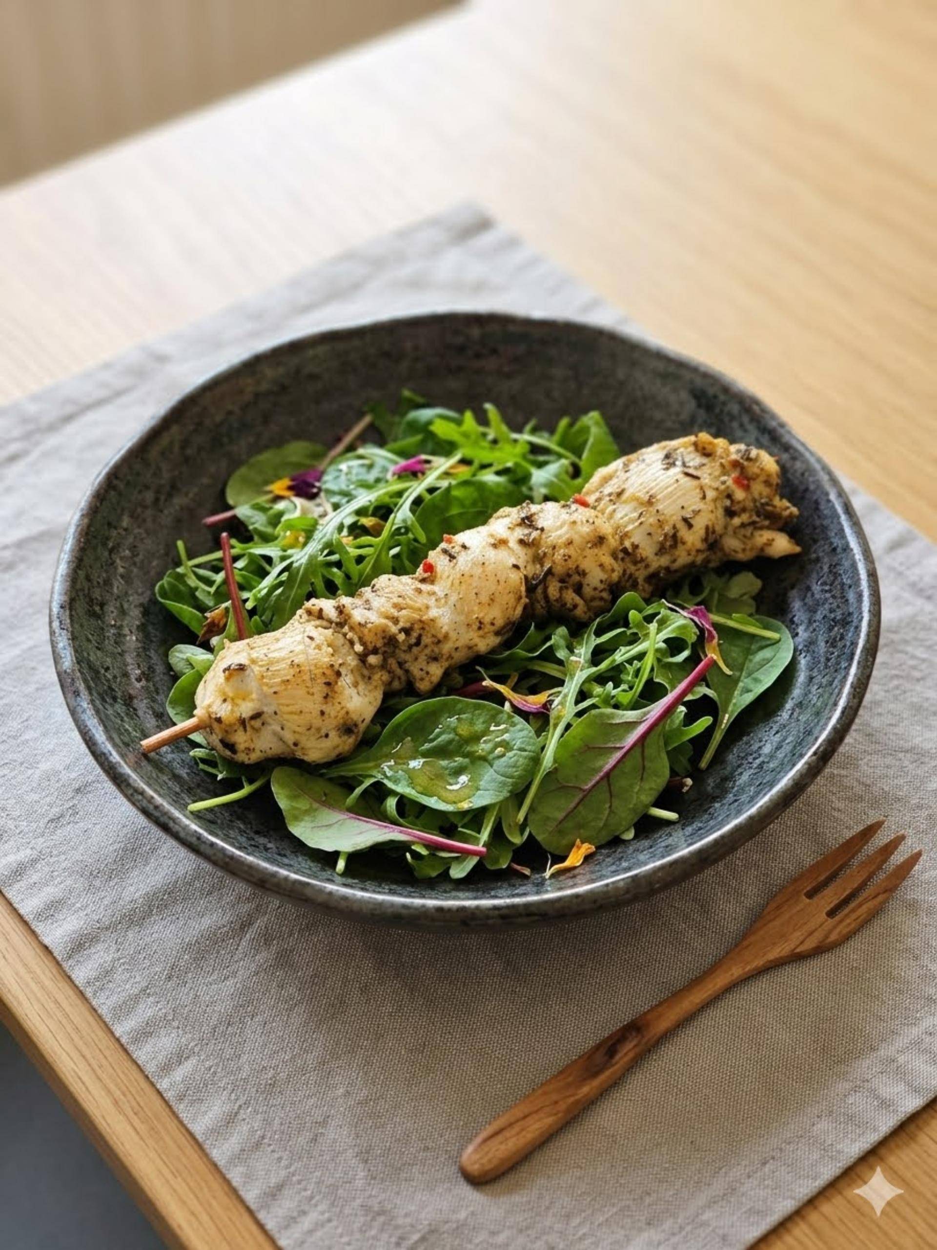 Brochette de poulet marinée - Recette Cake Factory Infinity | Tefal