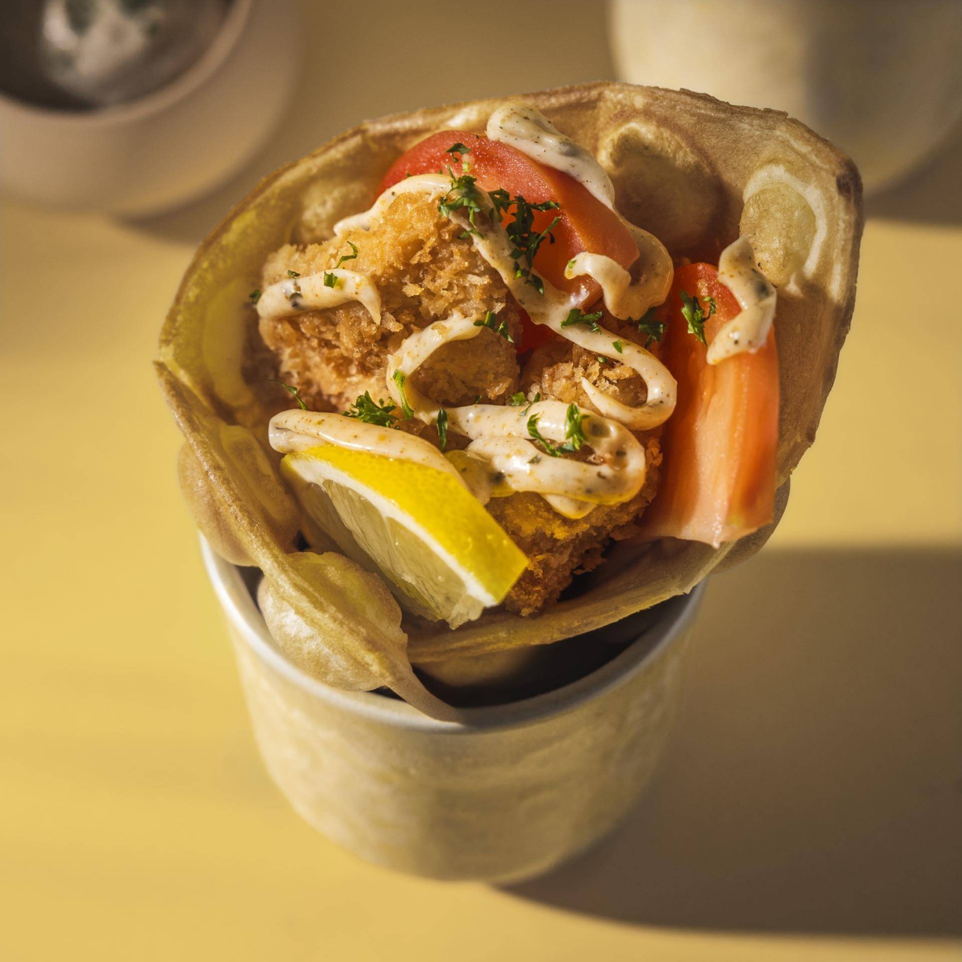 Bubble waffle poulet frit - Recette Snack Collection MECHANICAL | Tefal