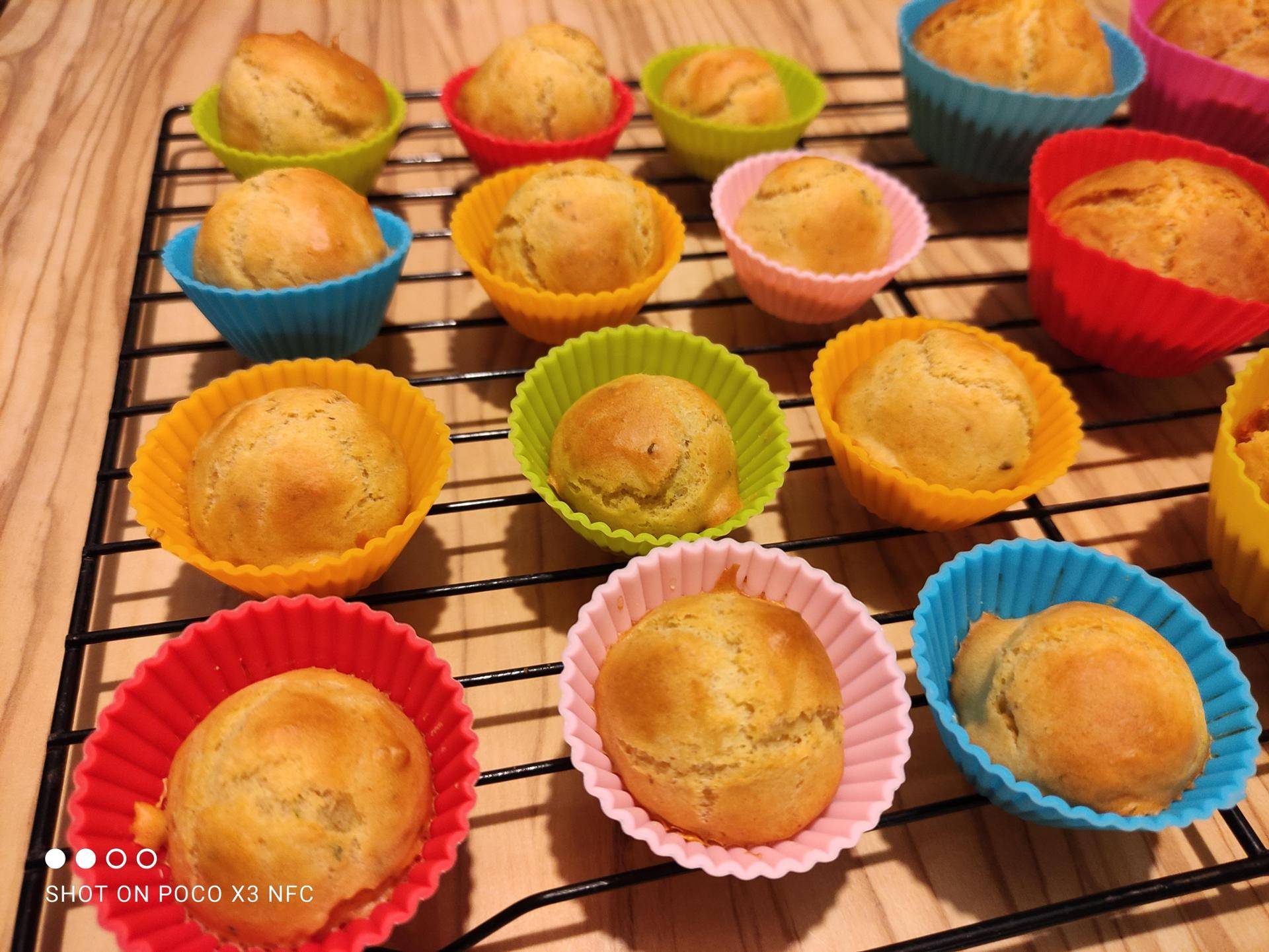 Muffins salés au petit lait de vache - Recette Cake Factory | Tefal