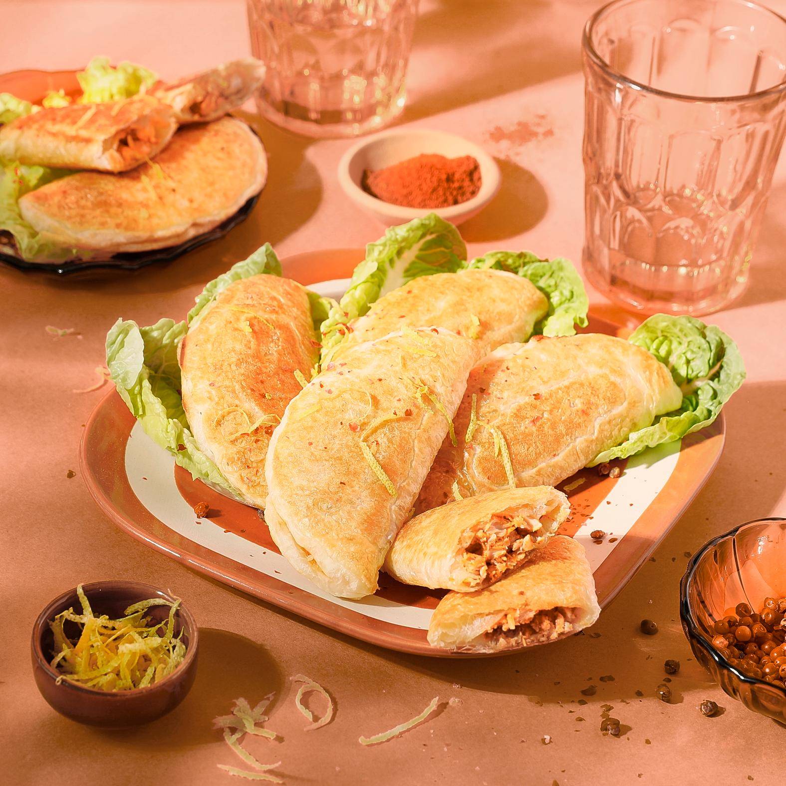 Empanadas au saumon - Recette Snack Collection MECHANICAL | Tefal