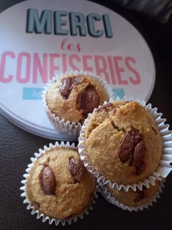 Muffins à la banane & choco & coco légers - Recette Cake Factory | Tefal