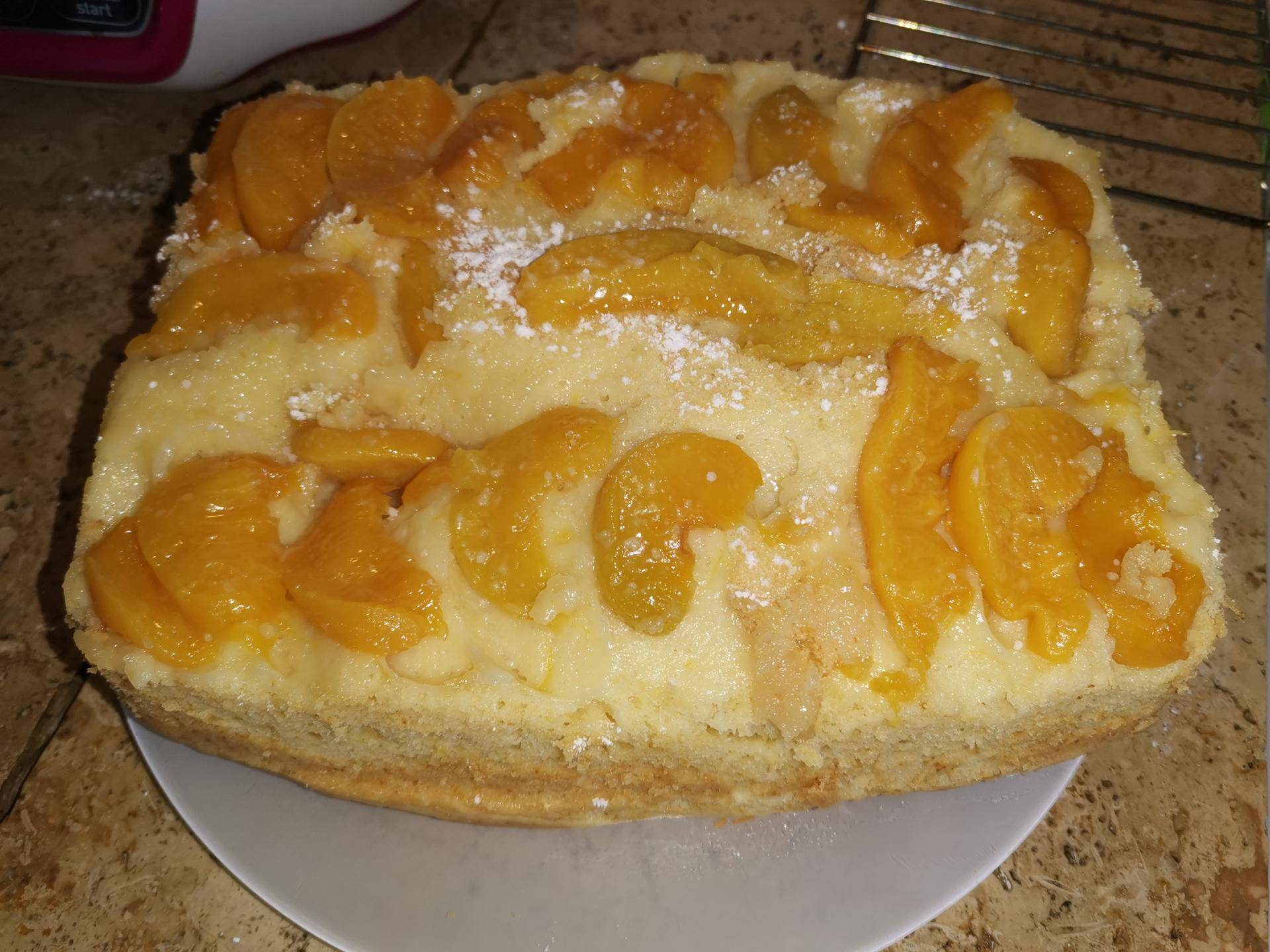 Moelleux aux pêches - Recette Cake Factory | Tefal