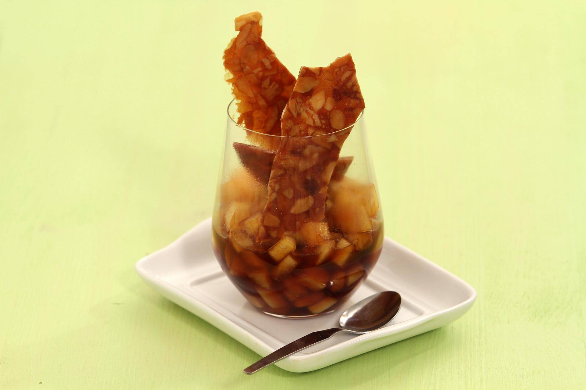 Pommes sautées au caramel et nougatine - Recette undefined | Tefal