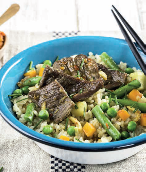 Riz au boeuf à la façon Corée Bibimpap - Recette undefined | Tefal