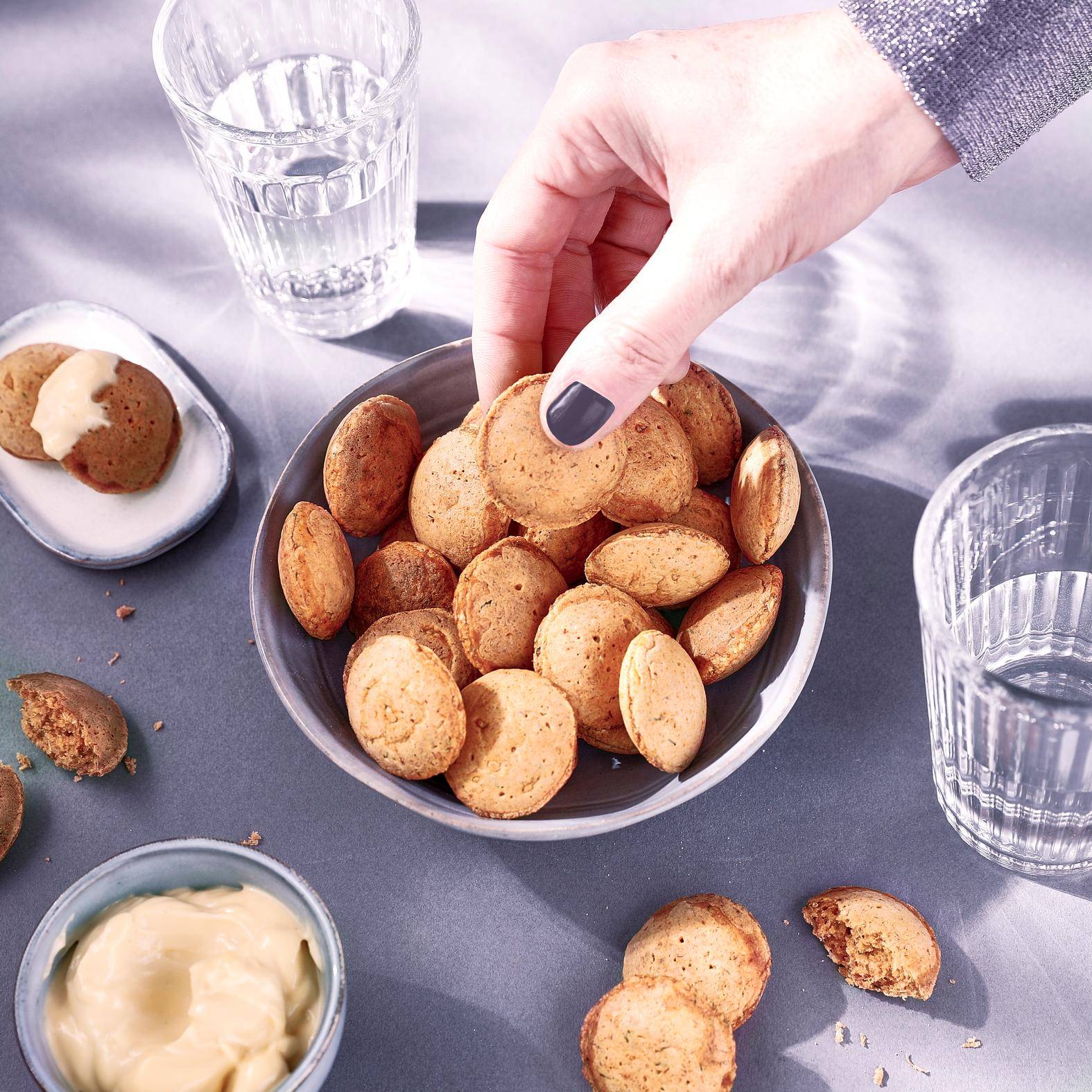 Mini-bouchées au crabe - Recette Snack Collection MECHANICAL | Tefal