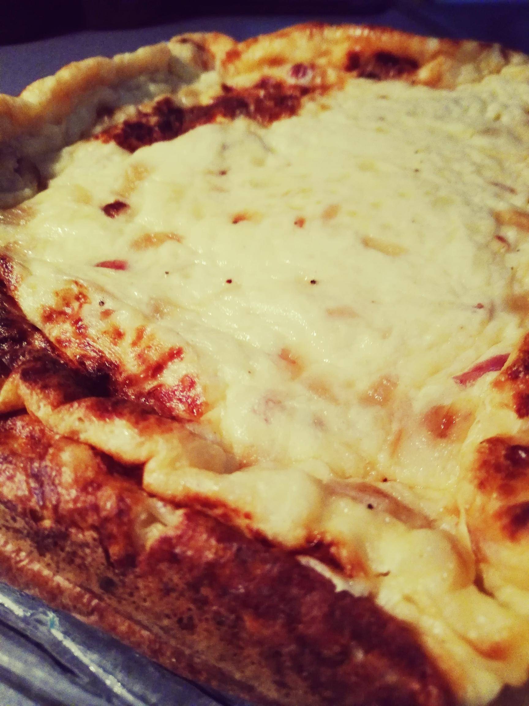 Quiche sans pâte - Recette Cake Factory | Tefal