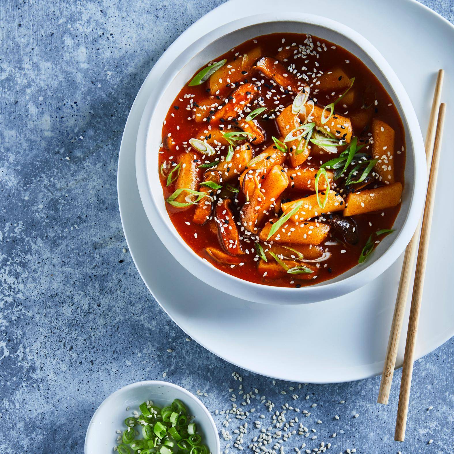 Tteokbokki (gâteaux de riz coréens) - Recette OptiGrill + | Tefal