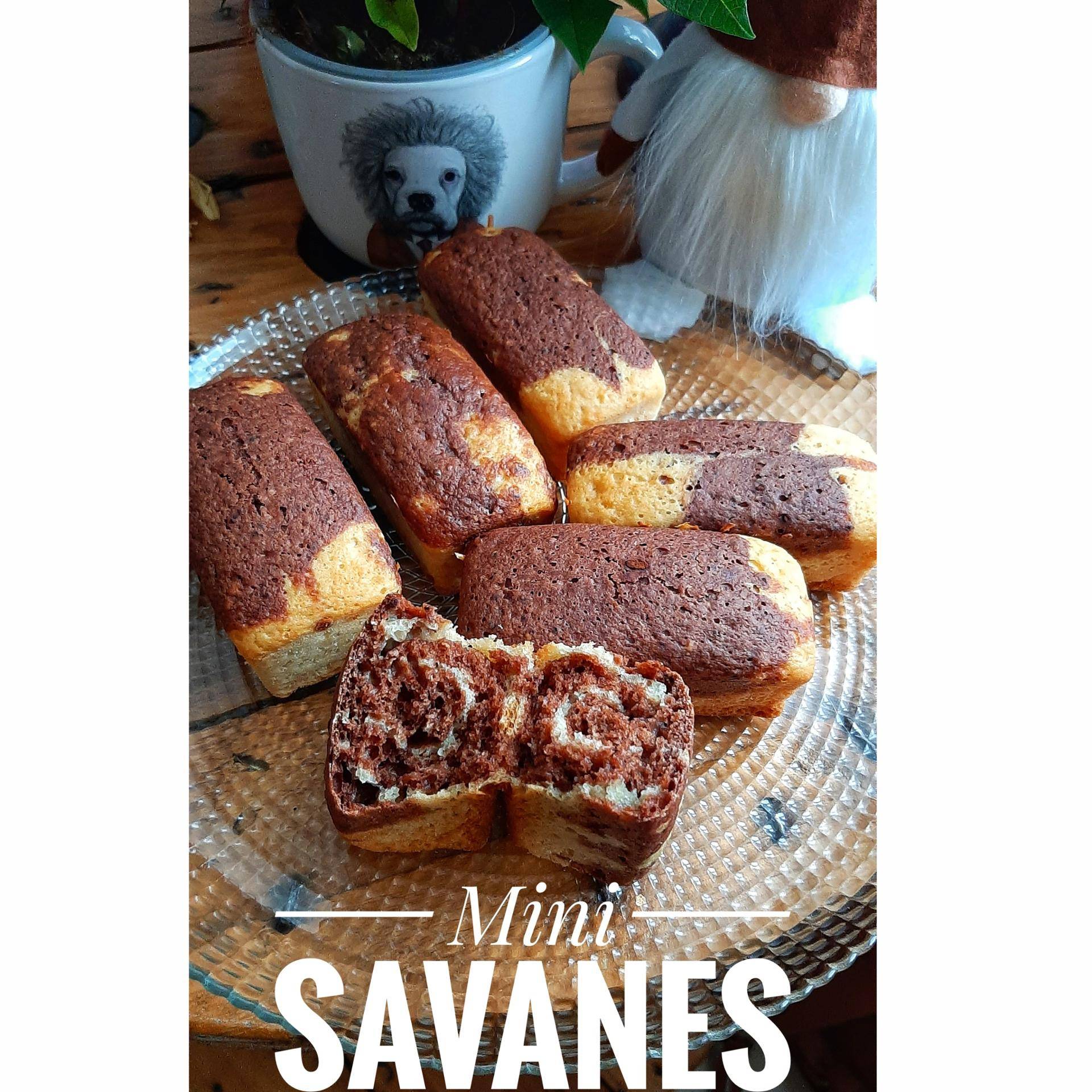 Mini Savanes marbrés - Recette Cake Factory | Tefal