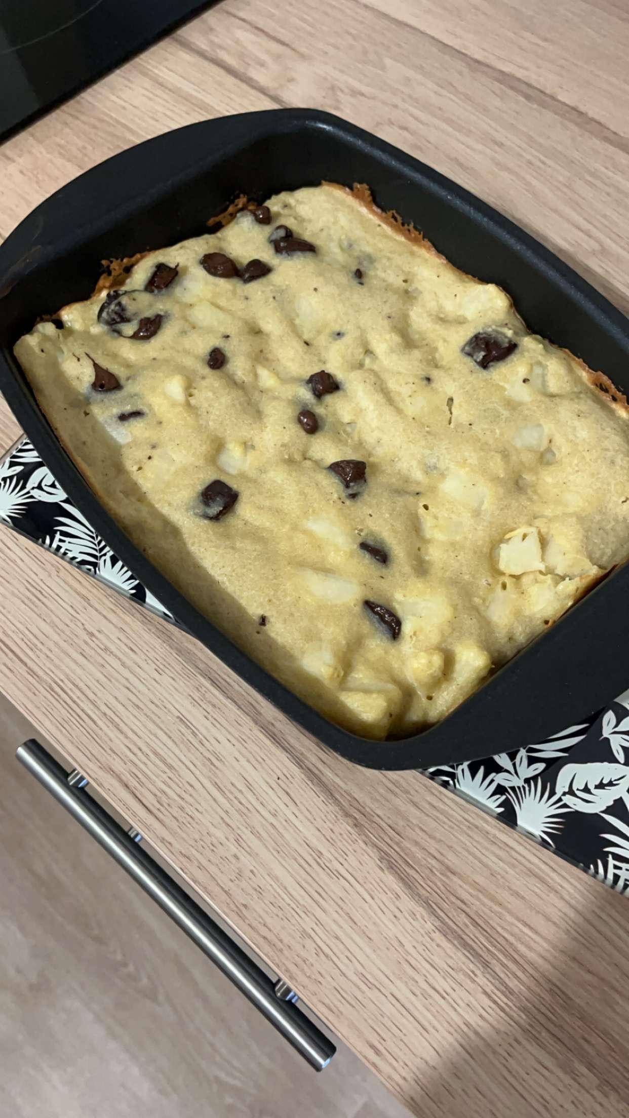 Gâteau poire - chocolat - amande - Recette Cake Factory | Tefal