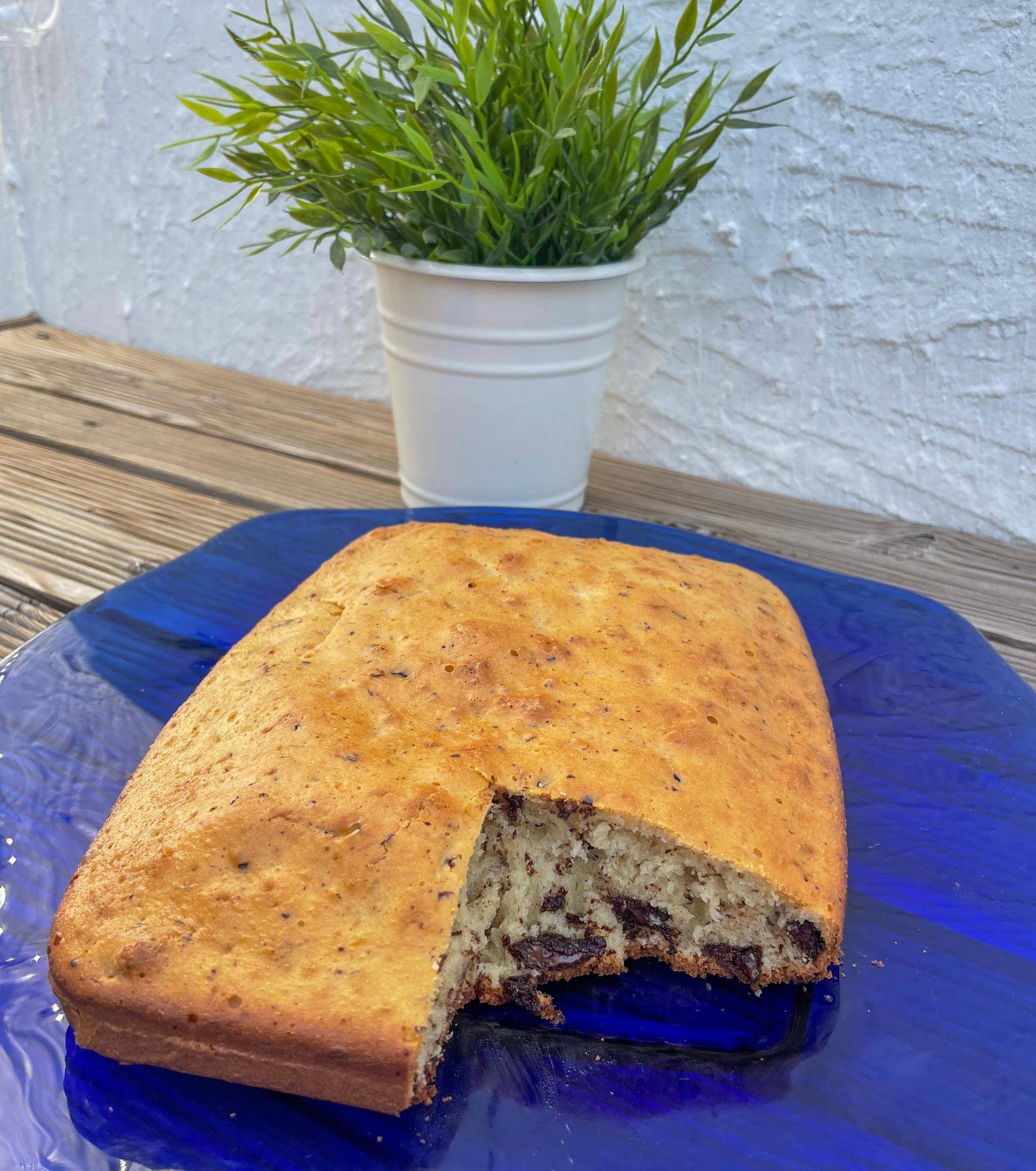 Gâteau yaourt et pépites chocolat allégé - Recette Cake Factory Délices | Tefal