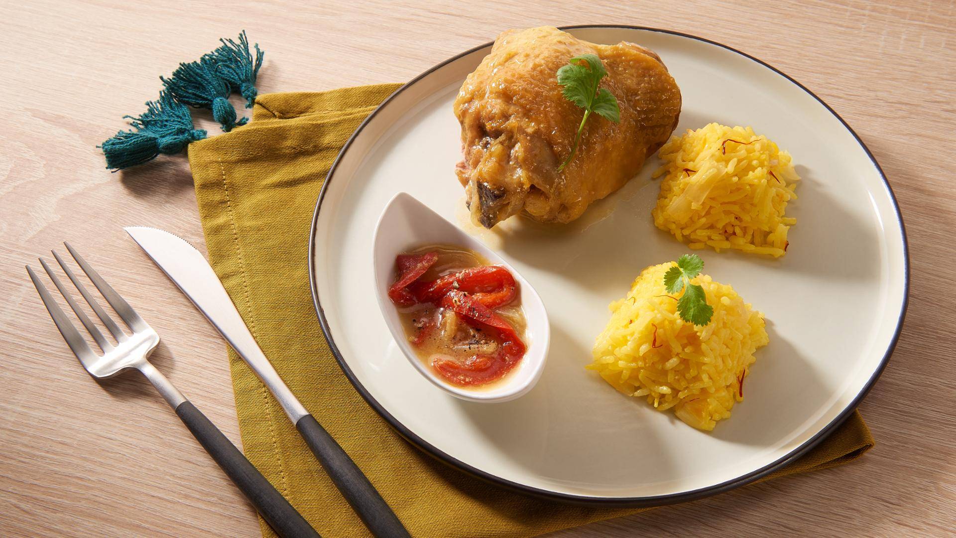 Poulet à l'indienne - Recette Poêles et Casseroles | Tefal