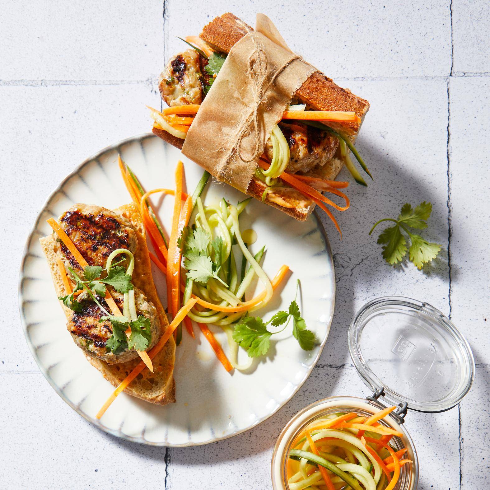 Banh mi aux boulettes - Recette OptiGrill 2in1 | Tefal