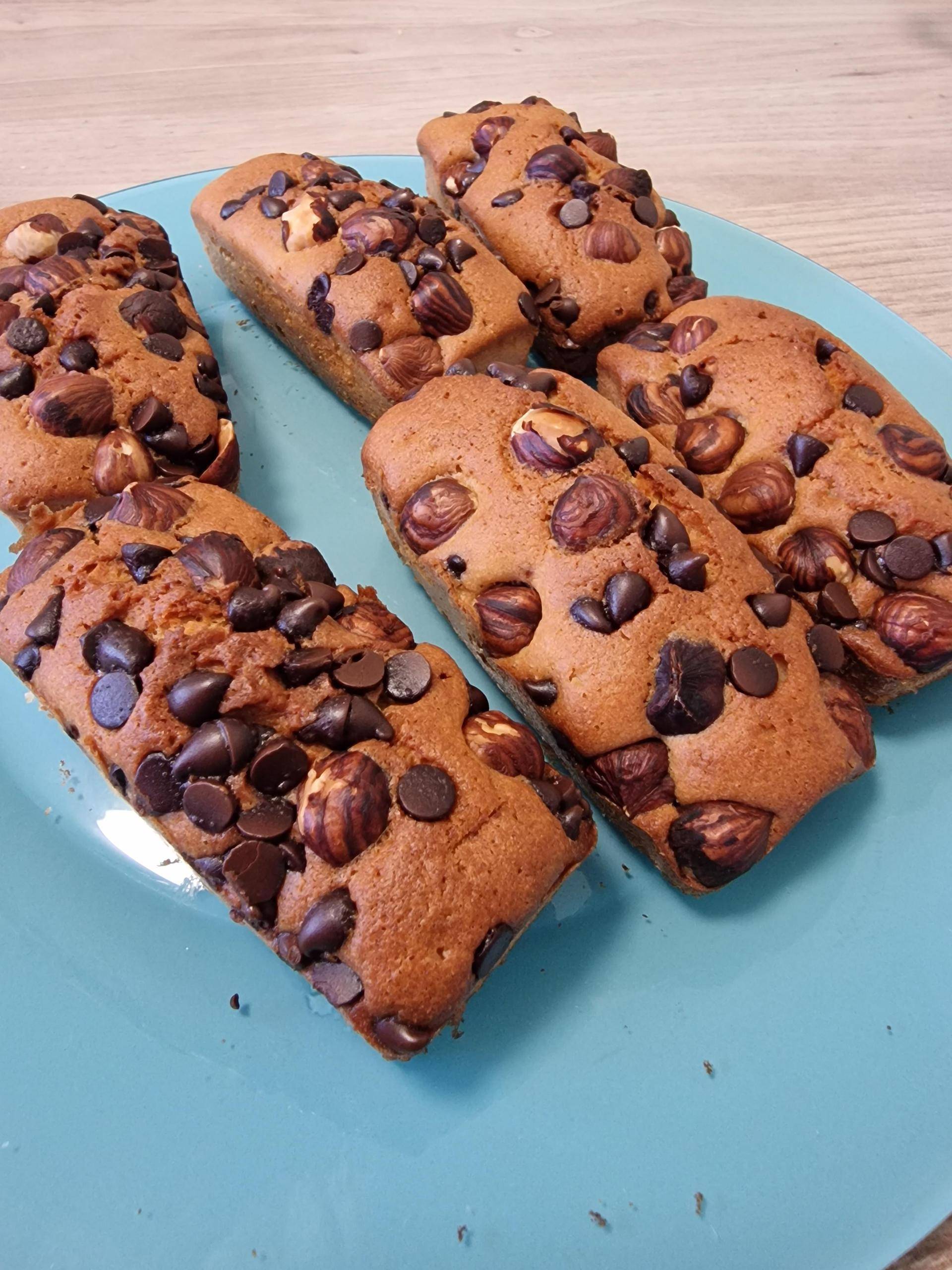 Cake pépites chocolat noisettes - Recette Cake Factory | Tefal