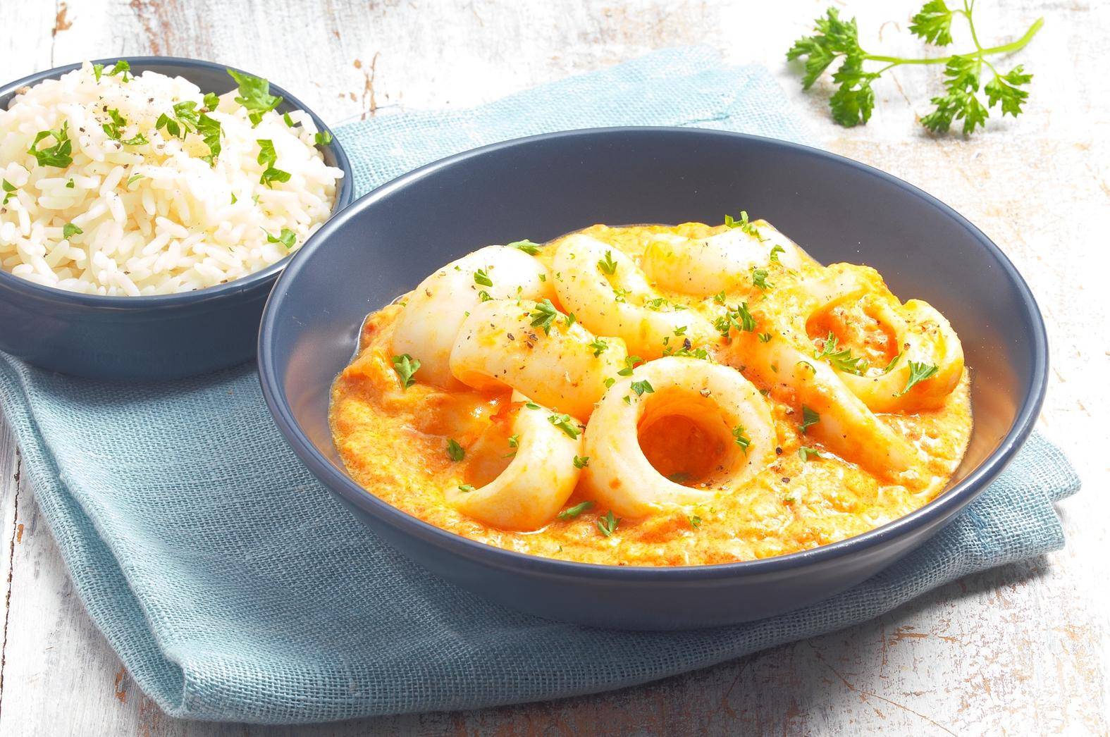Calmars aux petits légumes - Recette undefined | Tefal