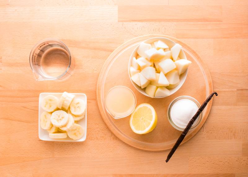 Compote poires - bananes - Recette undefined | Tefal
