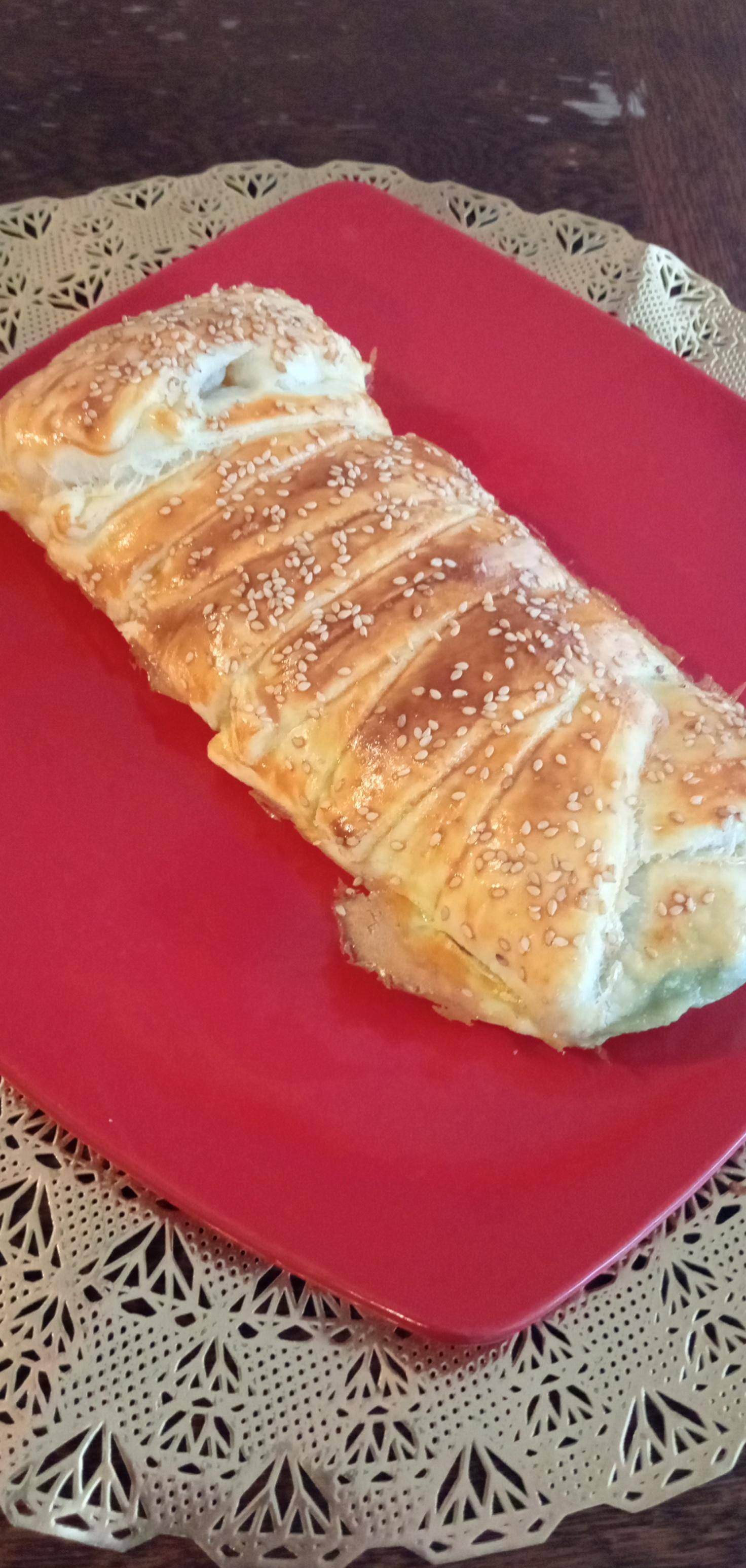 Tresse feuilleté épinards et chèvre - Recette Cake Factory | Tefal