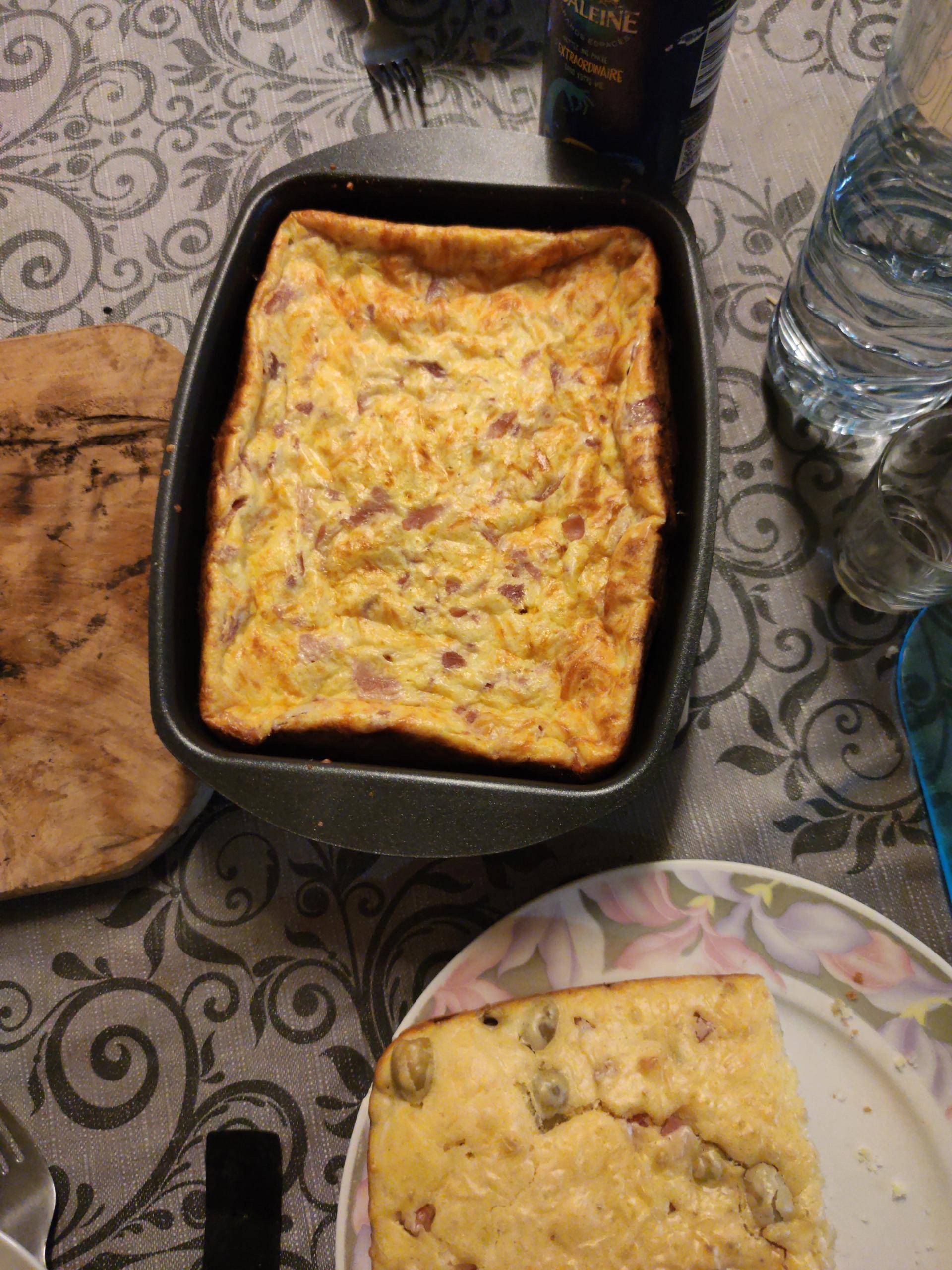 Quiche sans pâte - Recette Cake Factory | Tefal