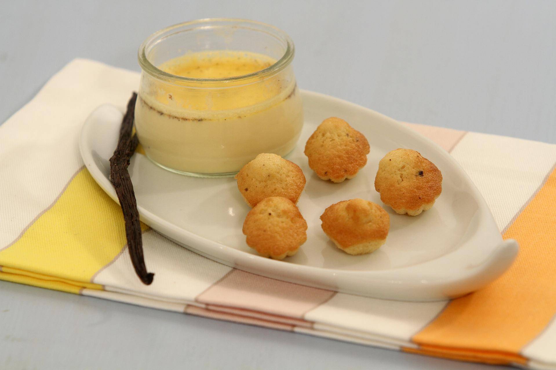 Pots de crème vanille de Madagascar - Recette Balance de cuisine | Tefal