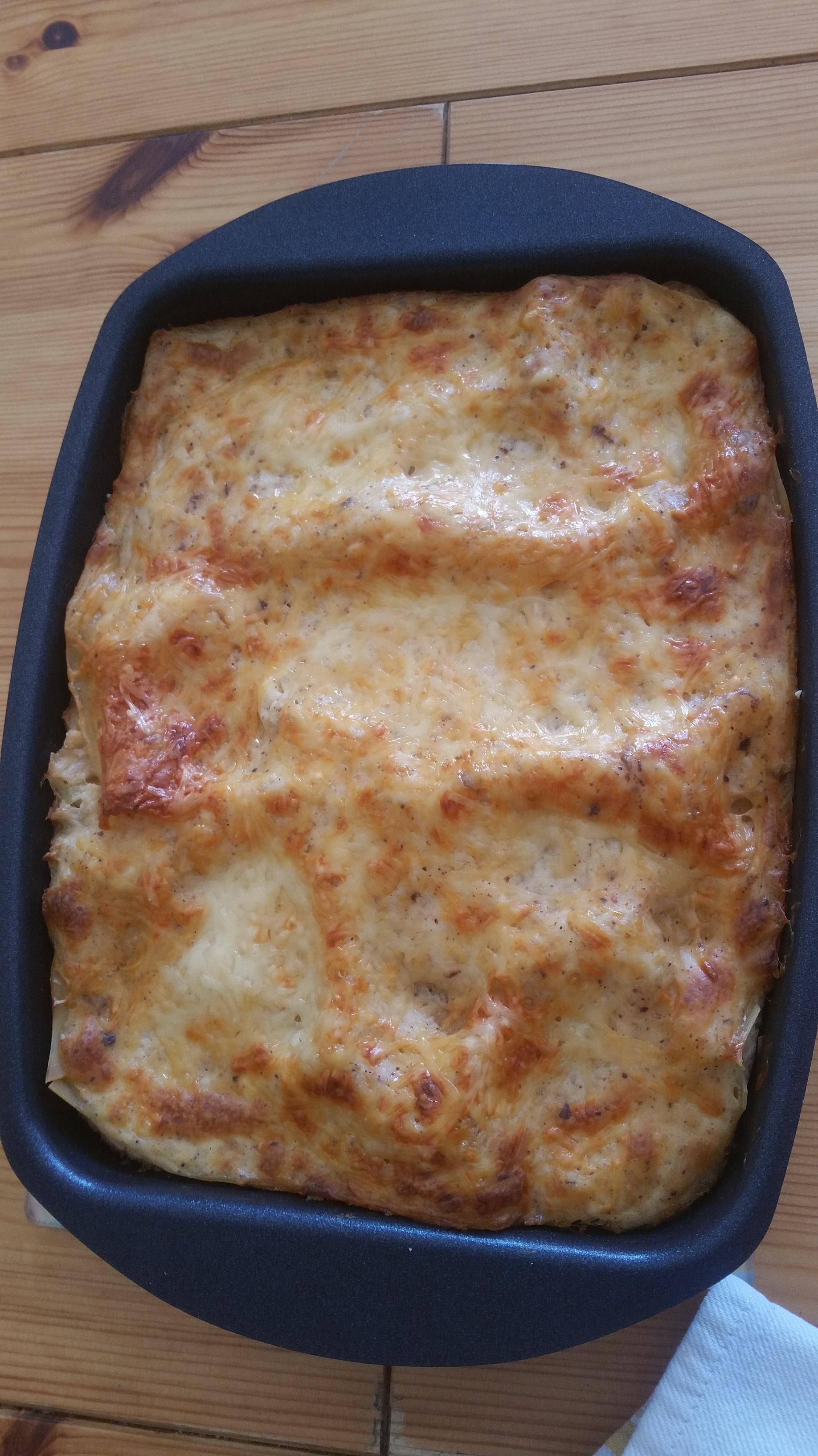 Lasagnes au chou fleur et jambon - Recette Cake Factory | Tefal