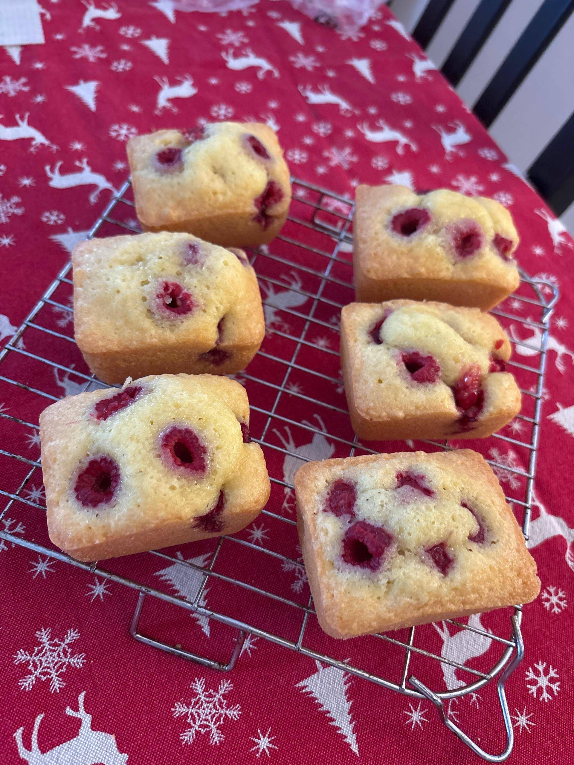 Cake individuel à la framboise - Recette Cake Factory Délices | Tefal
