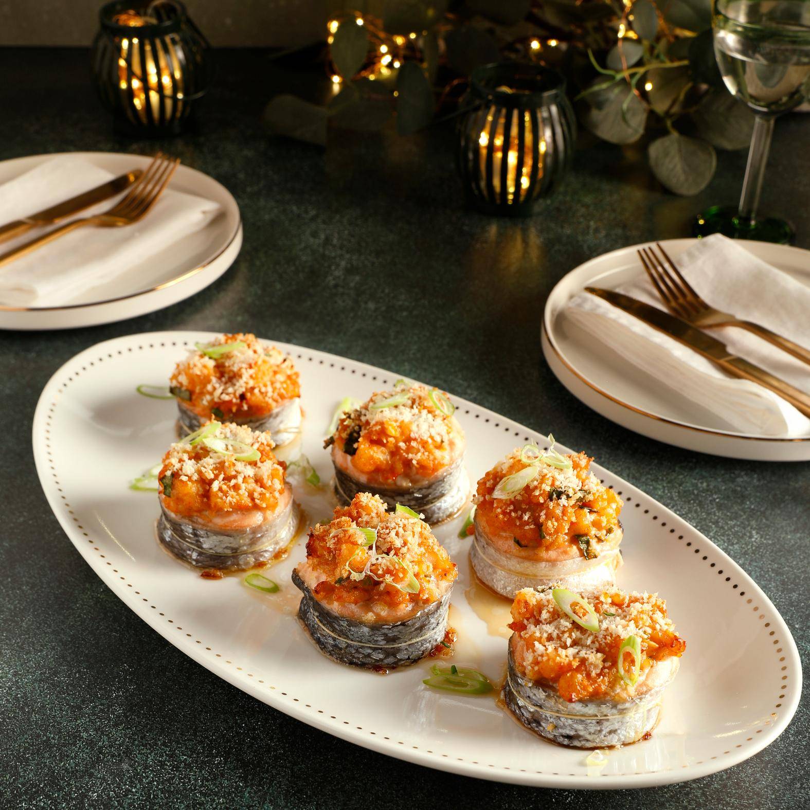 Saumon farci aux crevettes - Recette Easy Fry Compact | Tefal