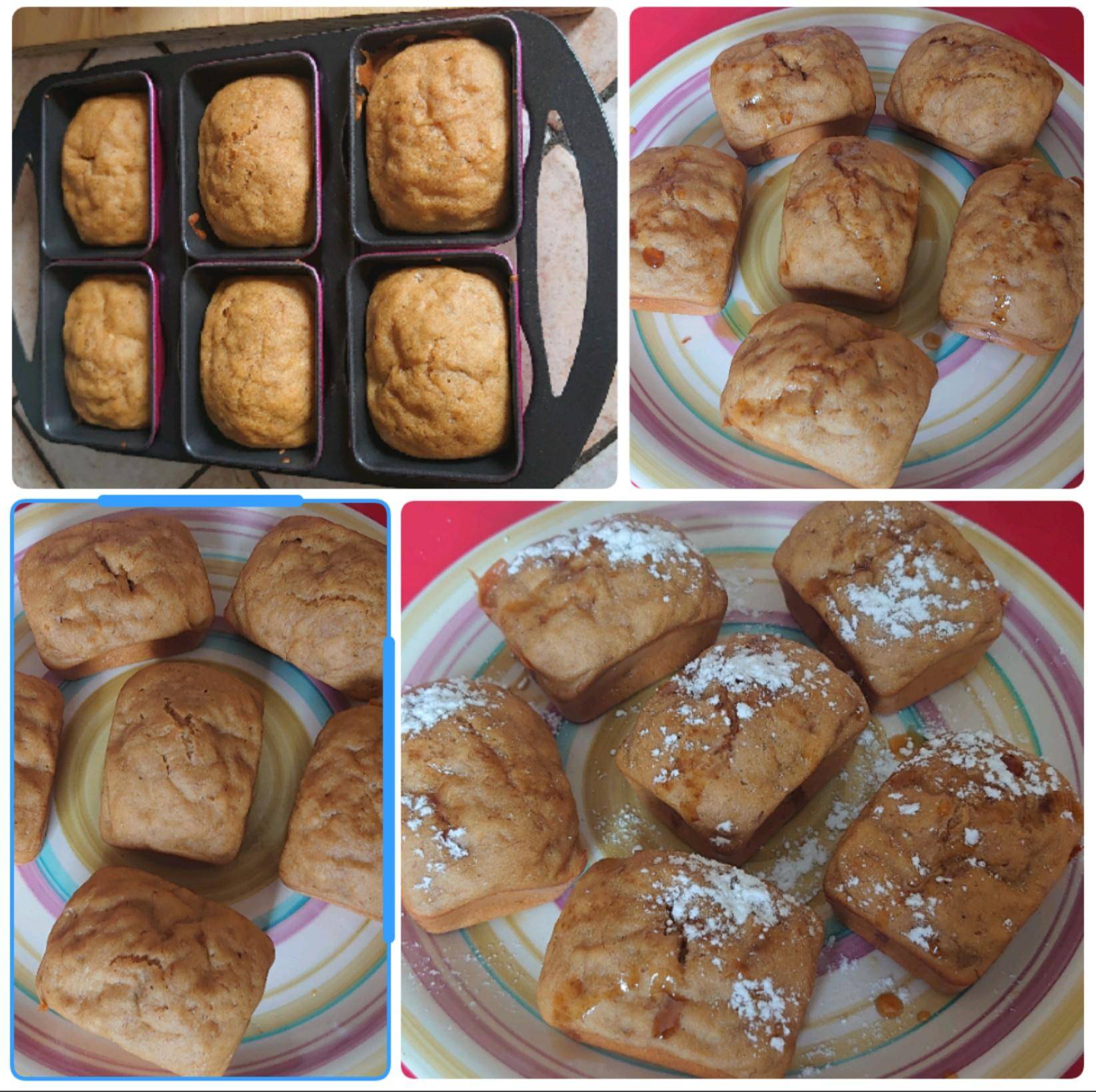 Mini cake allégé à la banane - Recette Cake Factory Délices | Tefal