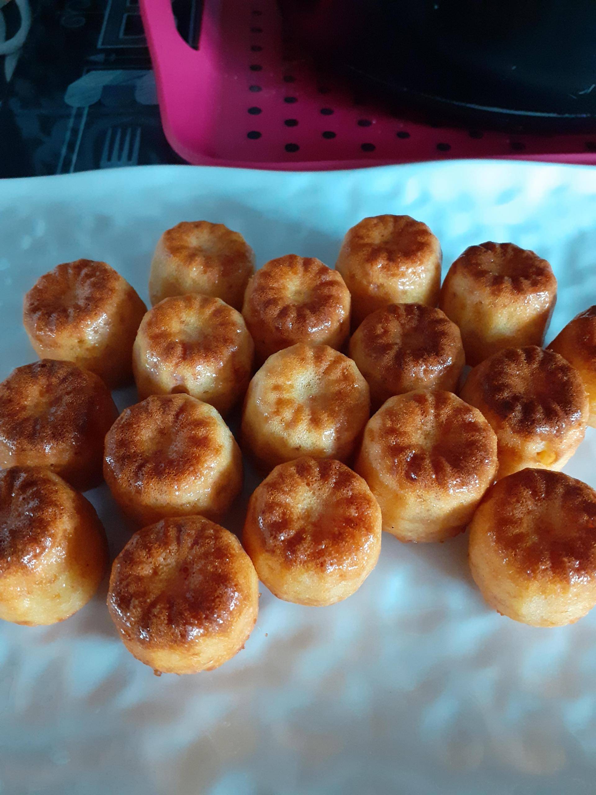 Mini cannelés jambon comté - Recette Cake Factory | Tefal