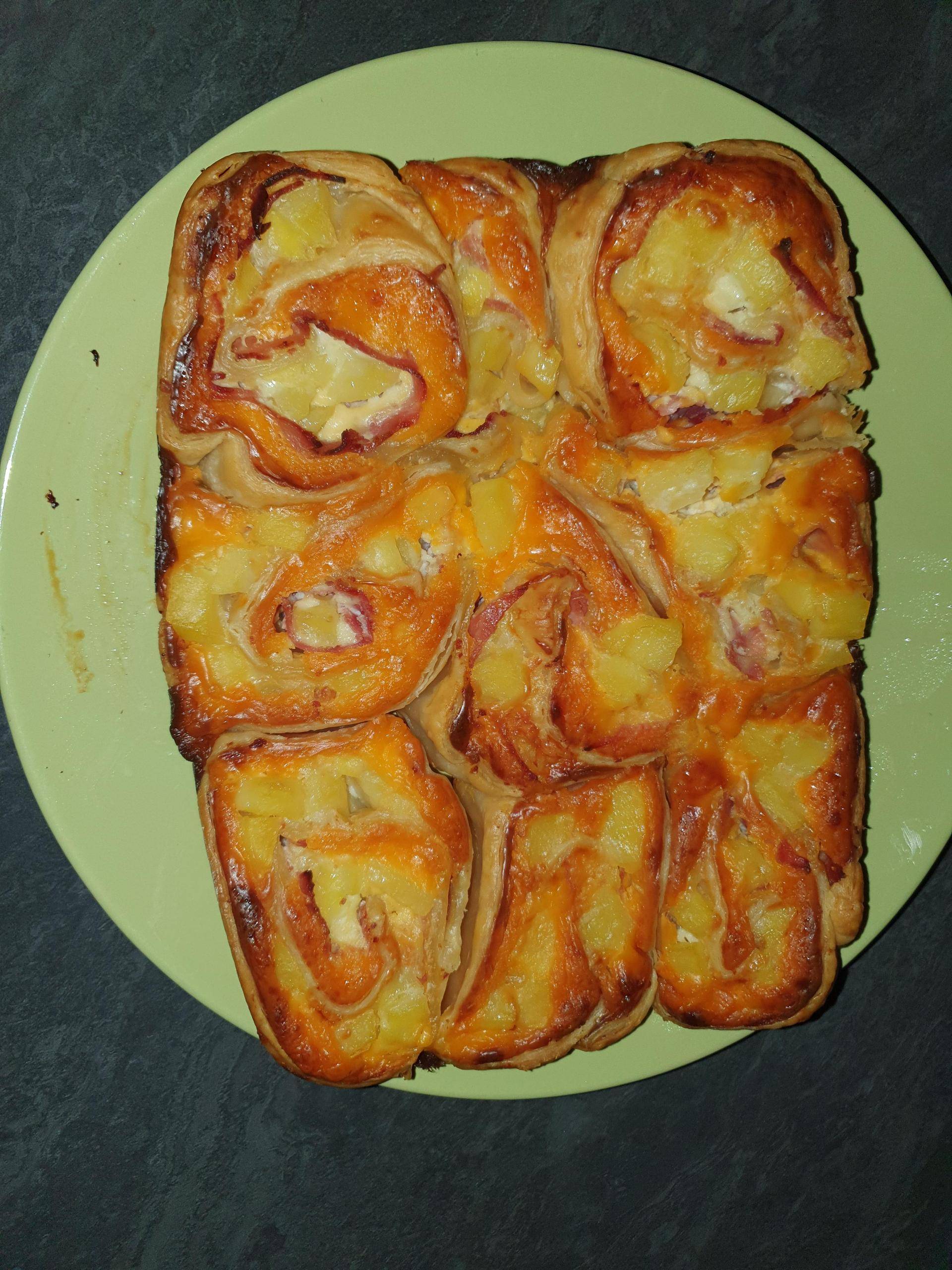Feuilleté jambon pomme de terre cheddar - Recette Cake Factory | Tefal