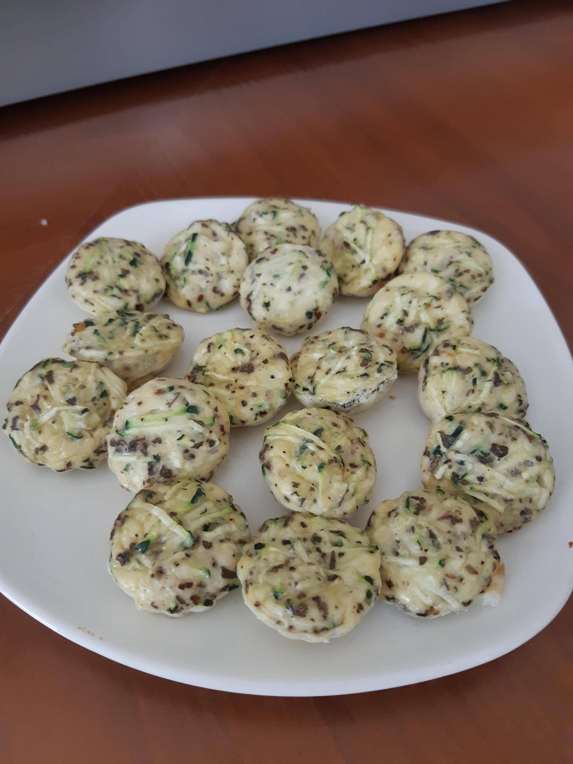 Mini bouchées à la courgette - Recette Cake Factory | Tefal