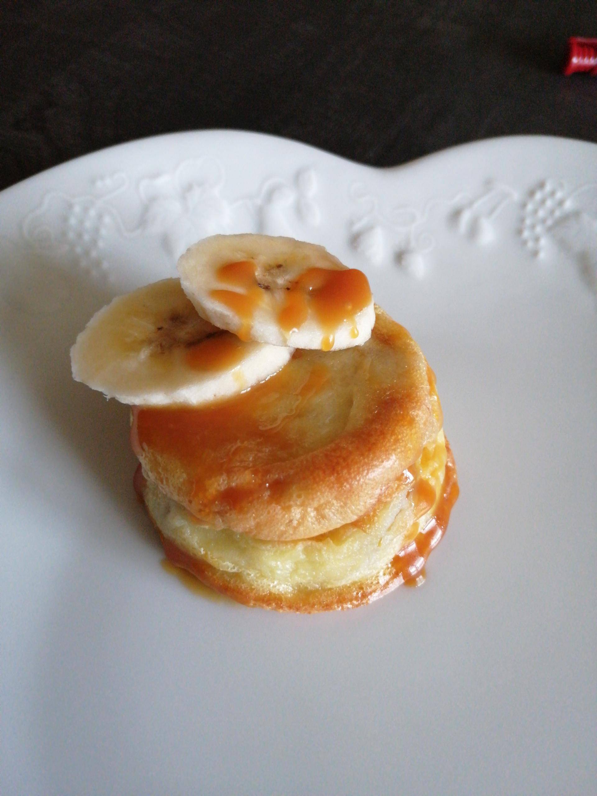 Flan noix de coco et bananes - Recette Cake Factory | Tefal