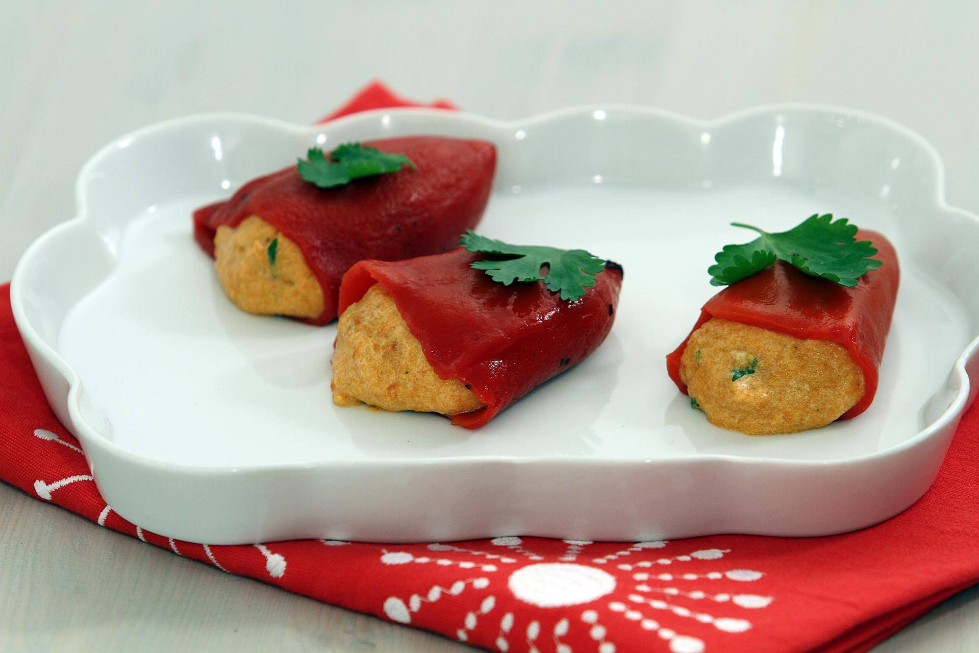 Piquillos farcis de mousse de poivrons - Recette Balance de cuisine | Tefal