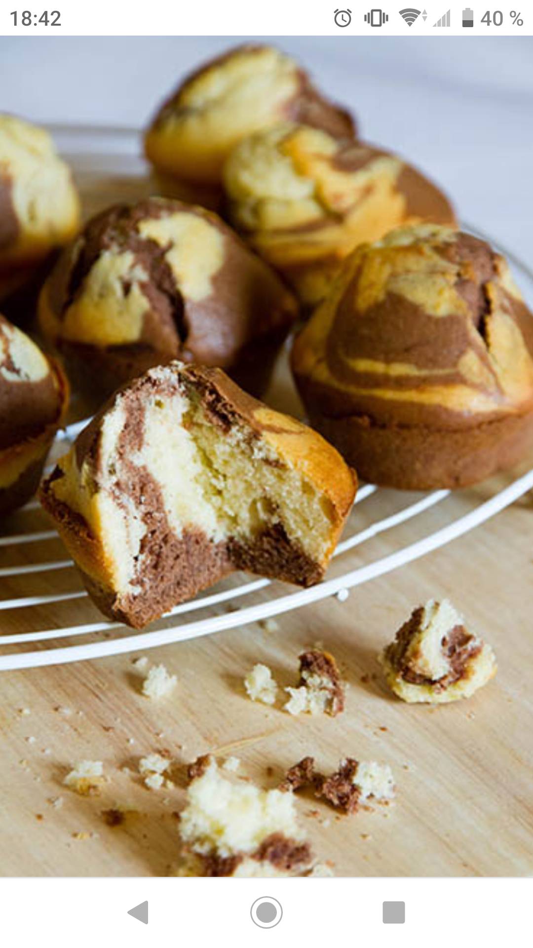 Marbrés au mascarpone - Recette Cake Factory | Tefal