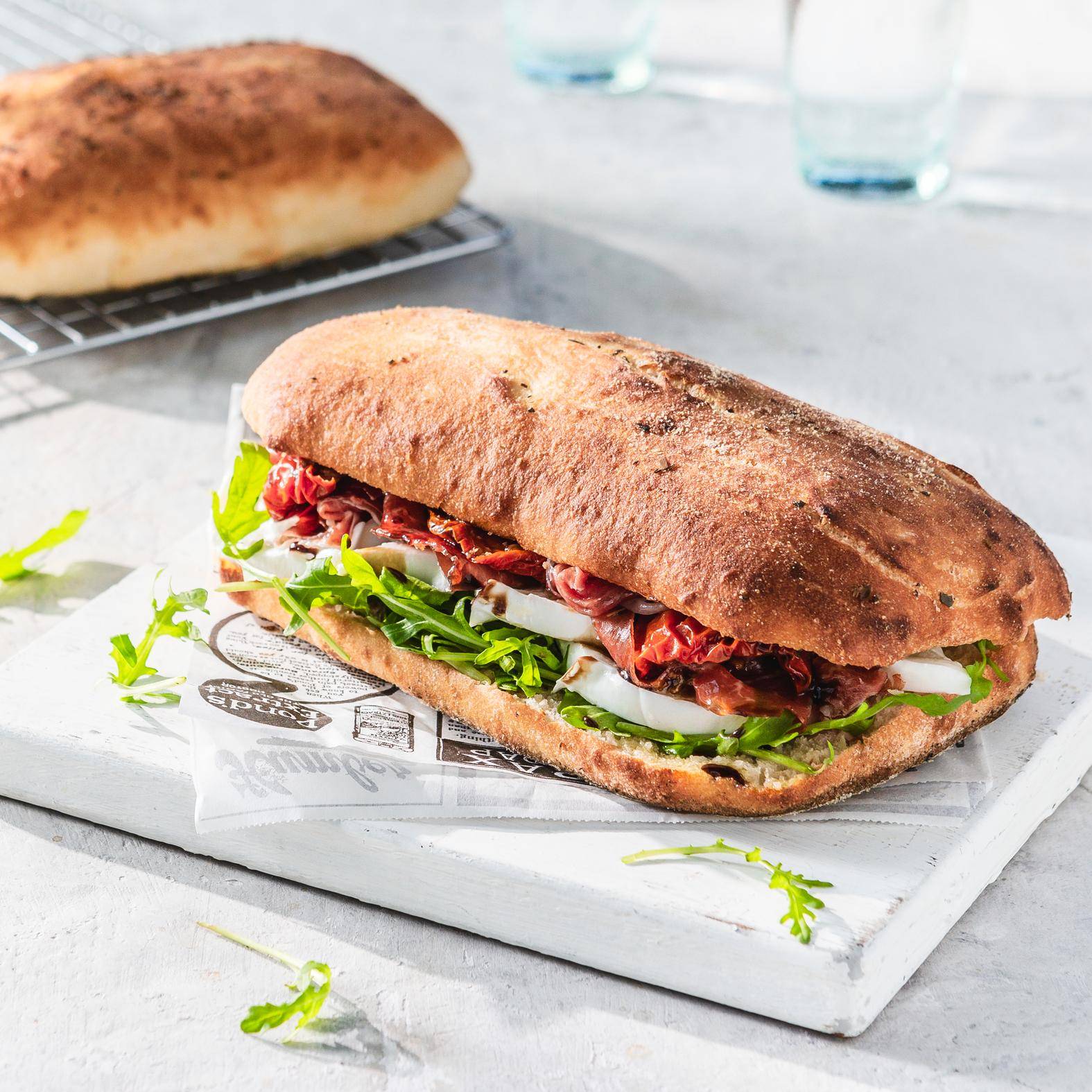 Panuozzo de Parme - Recette Pizza Pronto | Tefal