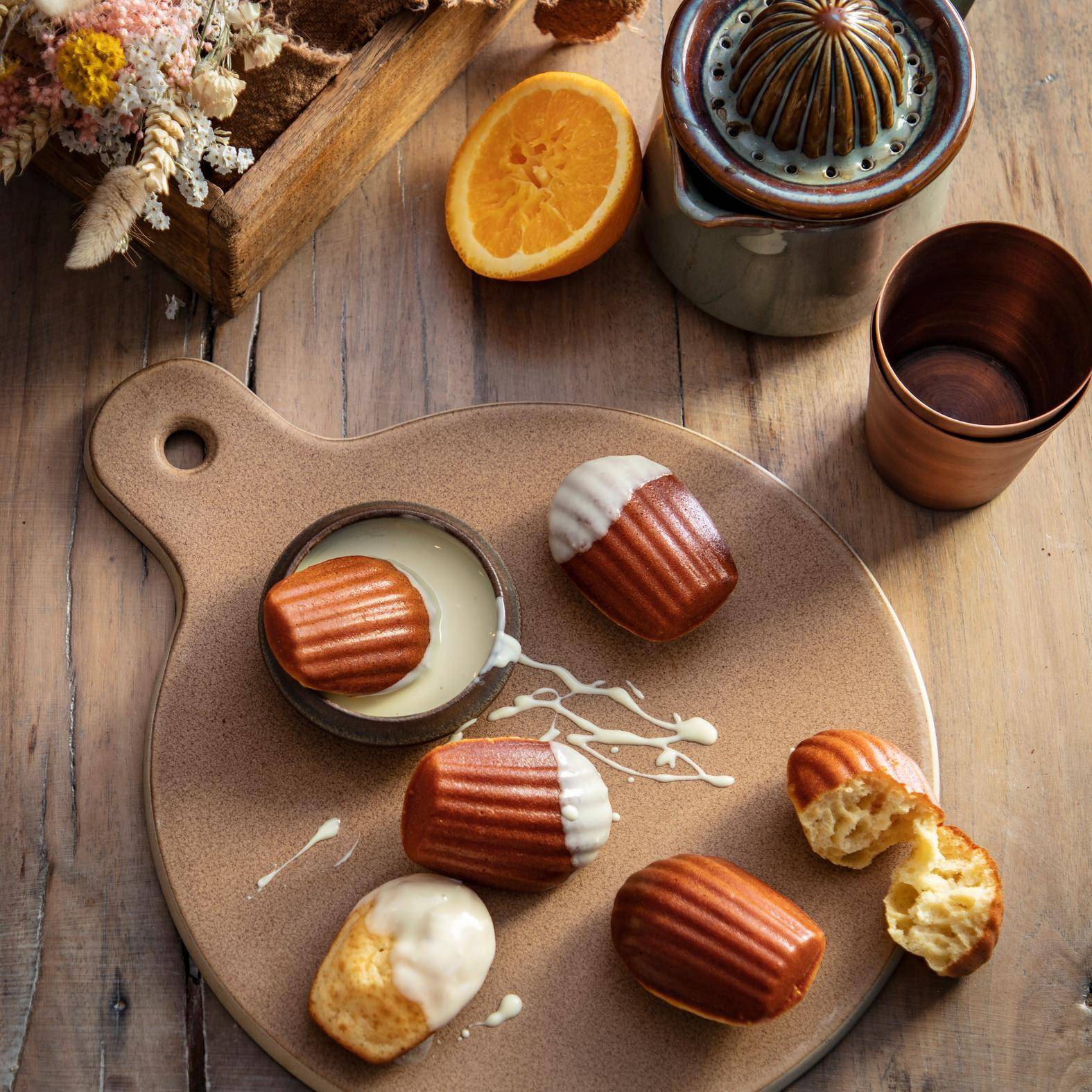 Madeleines allégées - Recette Cake Factory | Tefal