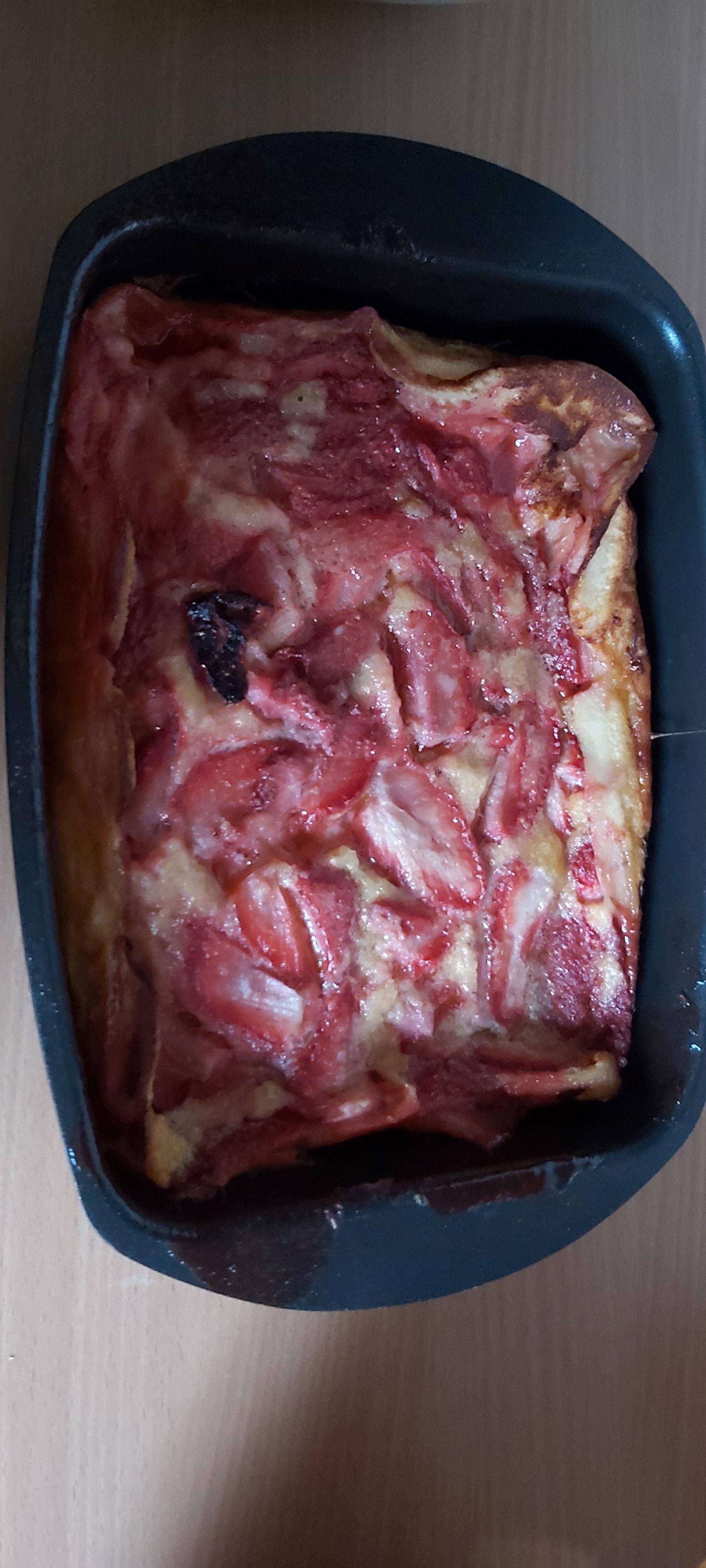 Clafoutis aux fraises - Recette Cake Factory | Tefal