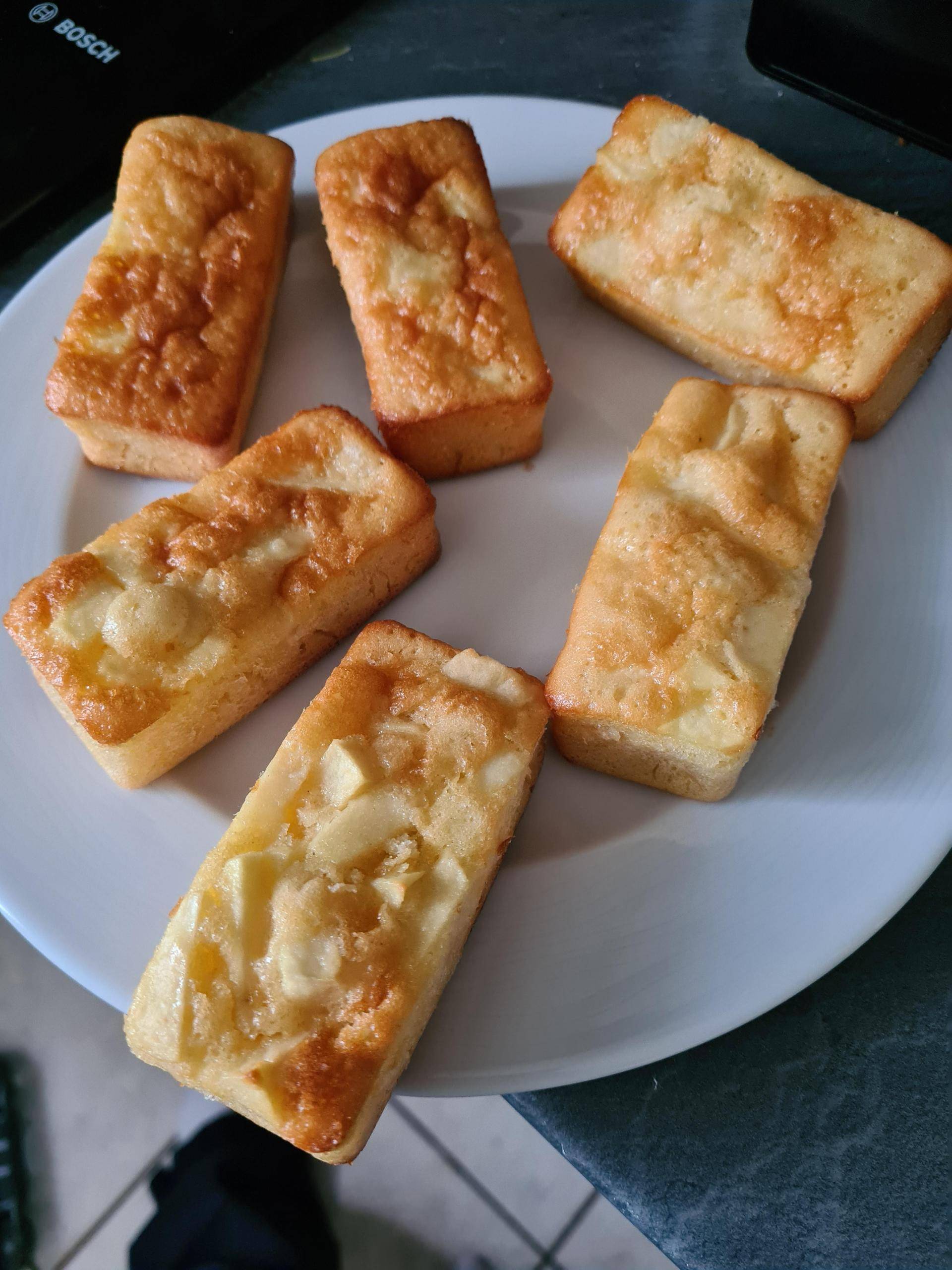 Gateaux au yaourt et aux pommes individuels - Recette Cake Factory | Tefal