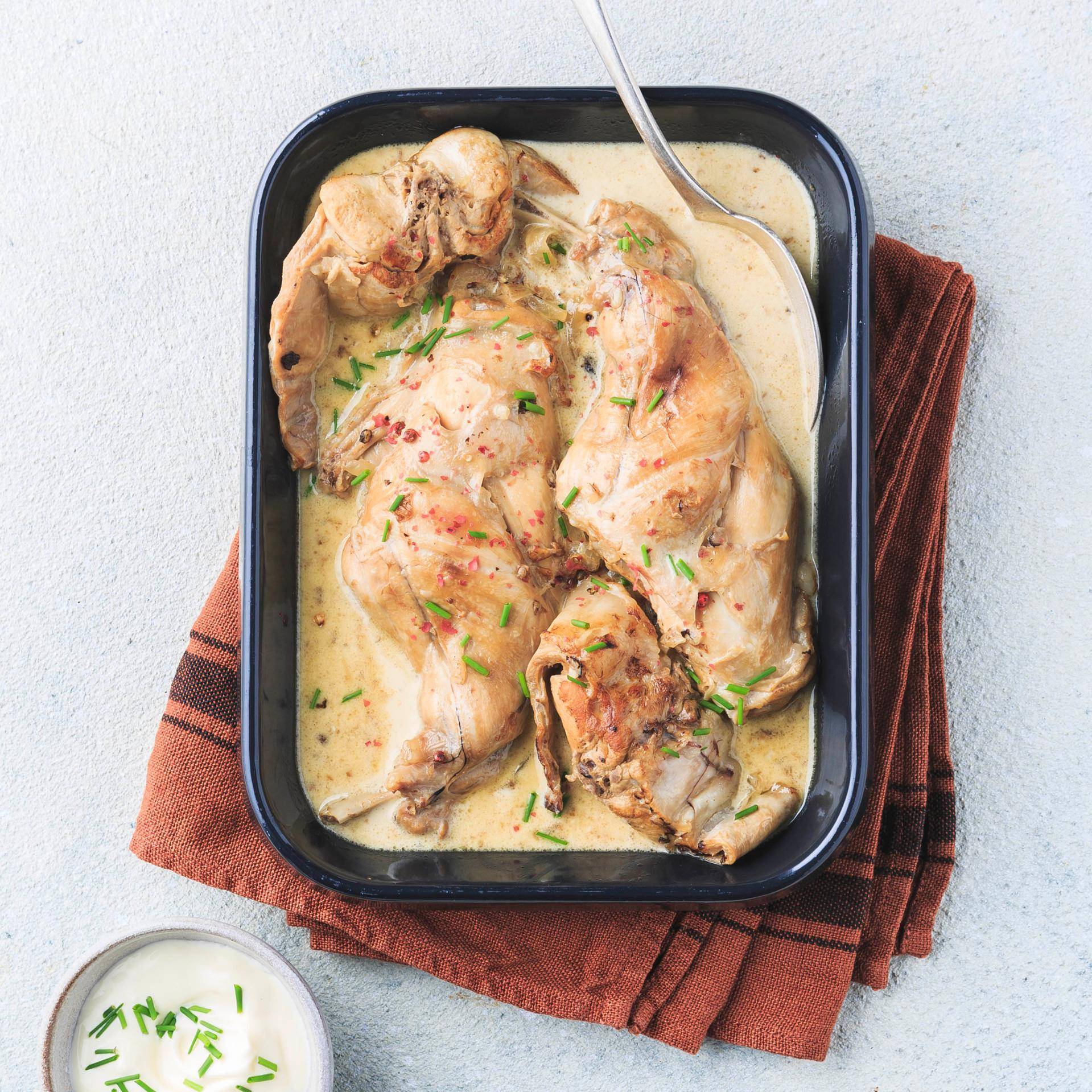 Lapin à la crème - Recette undefined | Tefal