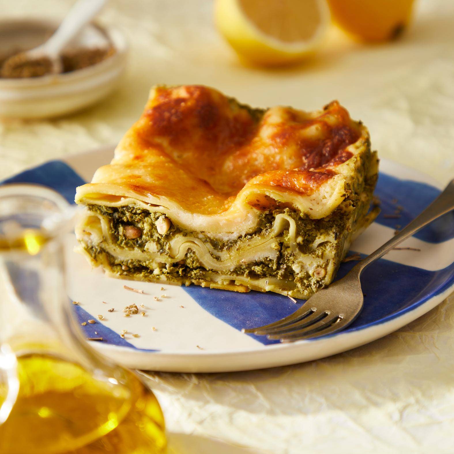 Lasagnes Spanakopita - Recette Cake Factory | Tefal