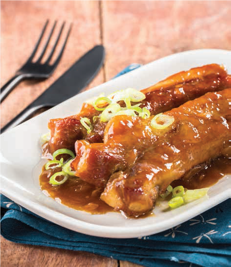 Travers de porc sauce soja-sucrée - Recette undefined | Tefal