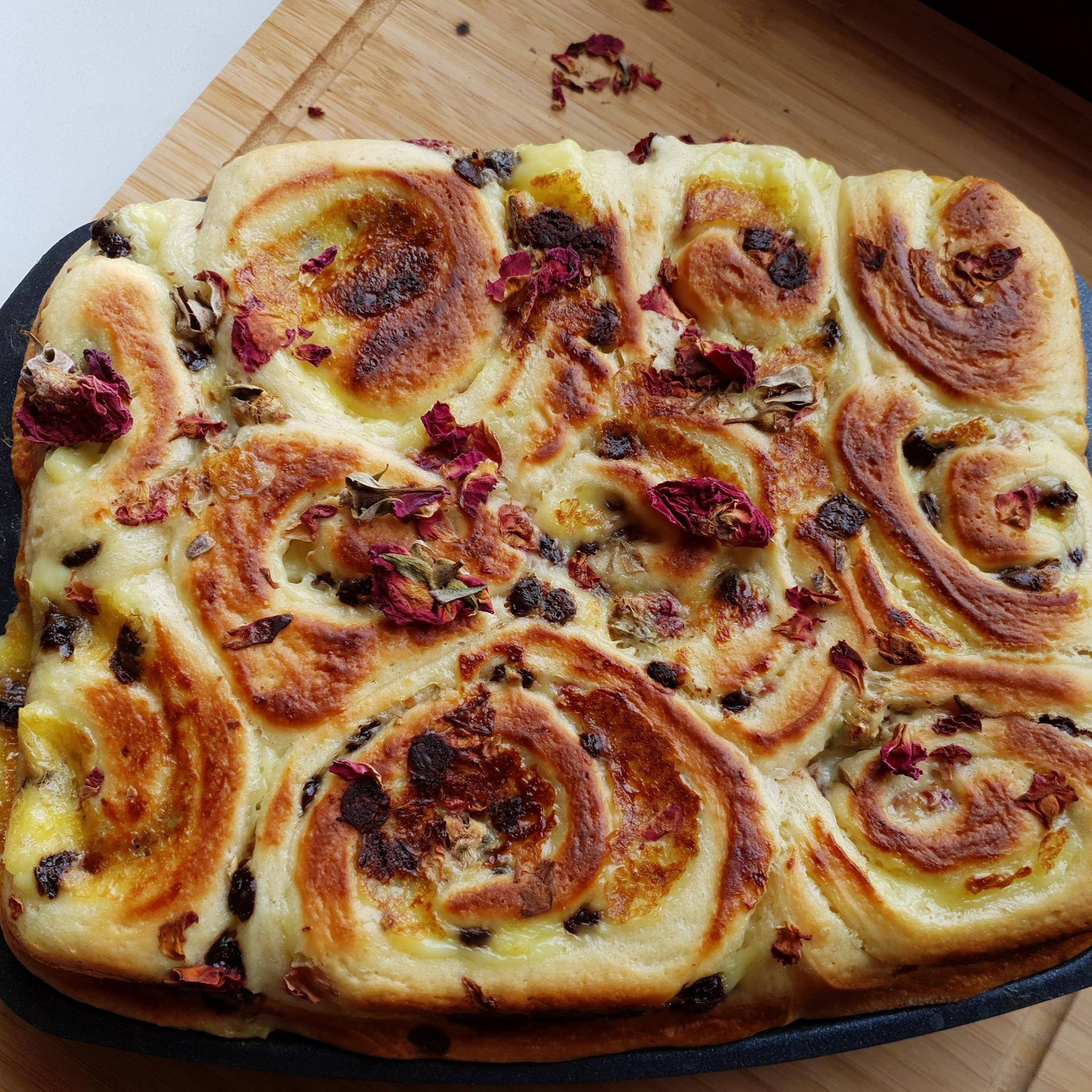 Chinois à la crème pâtissière rosée - Recette Cake Factory | Tefal