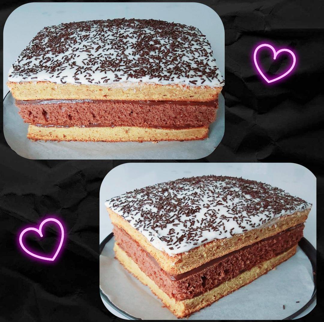 Napolitain Vanille Chocolat au lait de Stella - Recette Cake Factory | Tefal