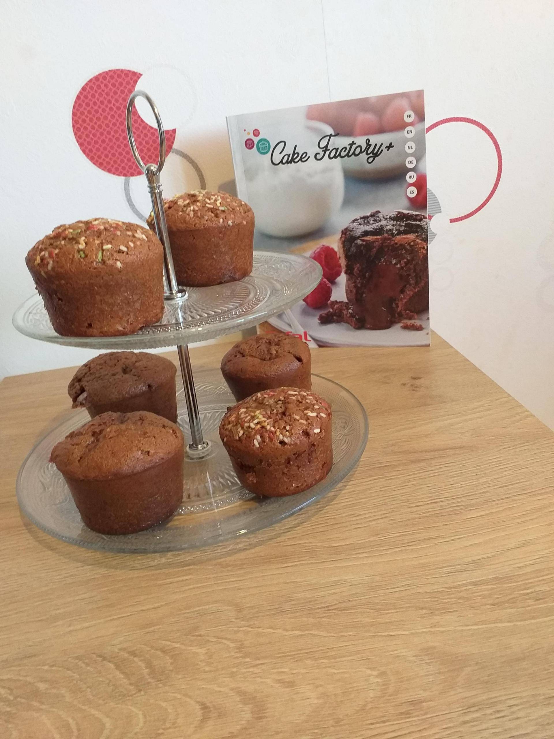 Muffins chocolat caramel - Recette Cake Factory | Tefal