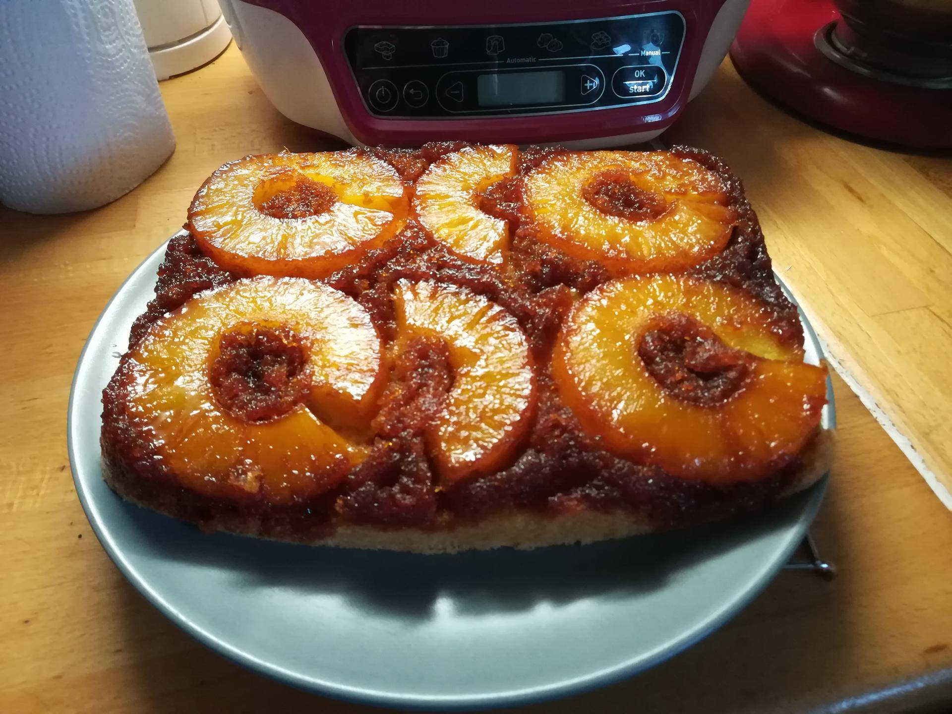 Gâteau aux ananas caramélisés - Recette Cake Factory | Tefal