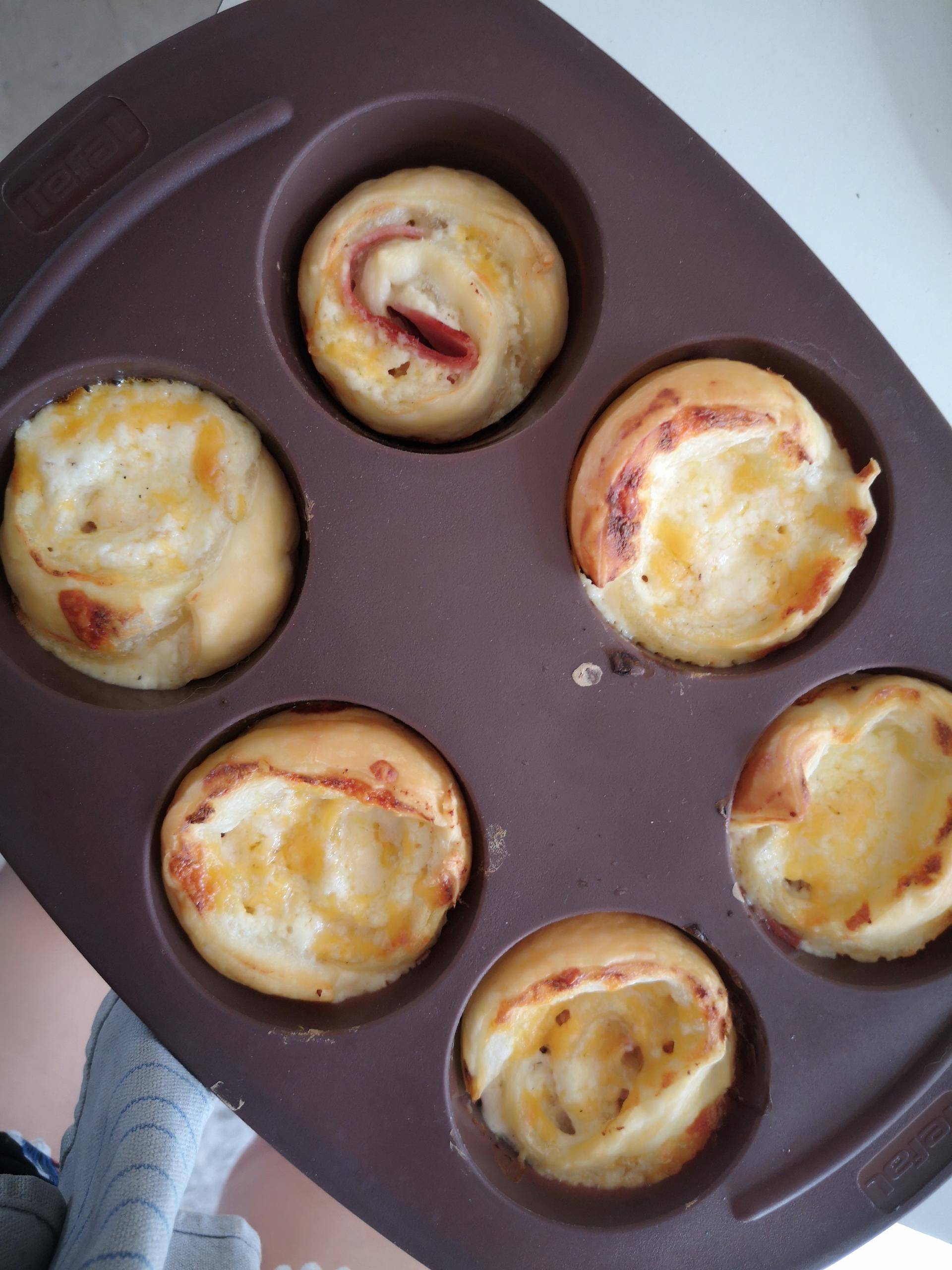 Roulé jambon cheddar - Recette Cake Factory | Tefal