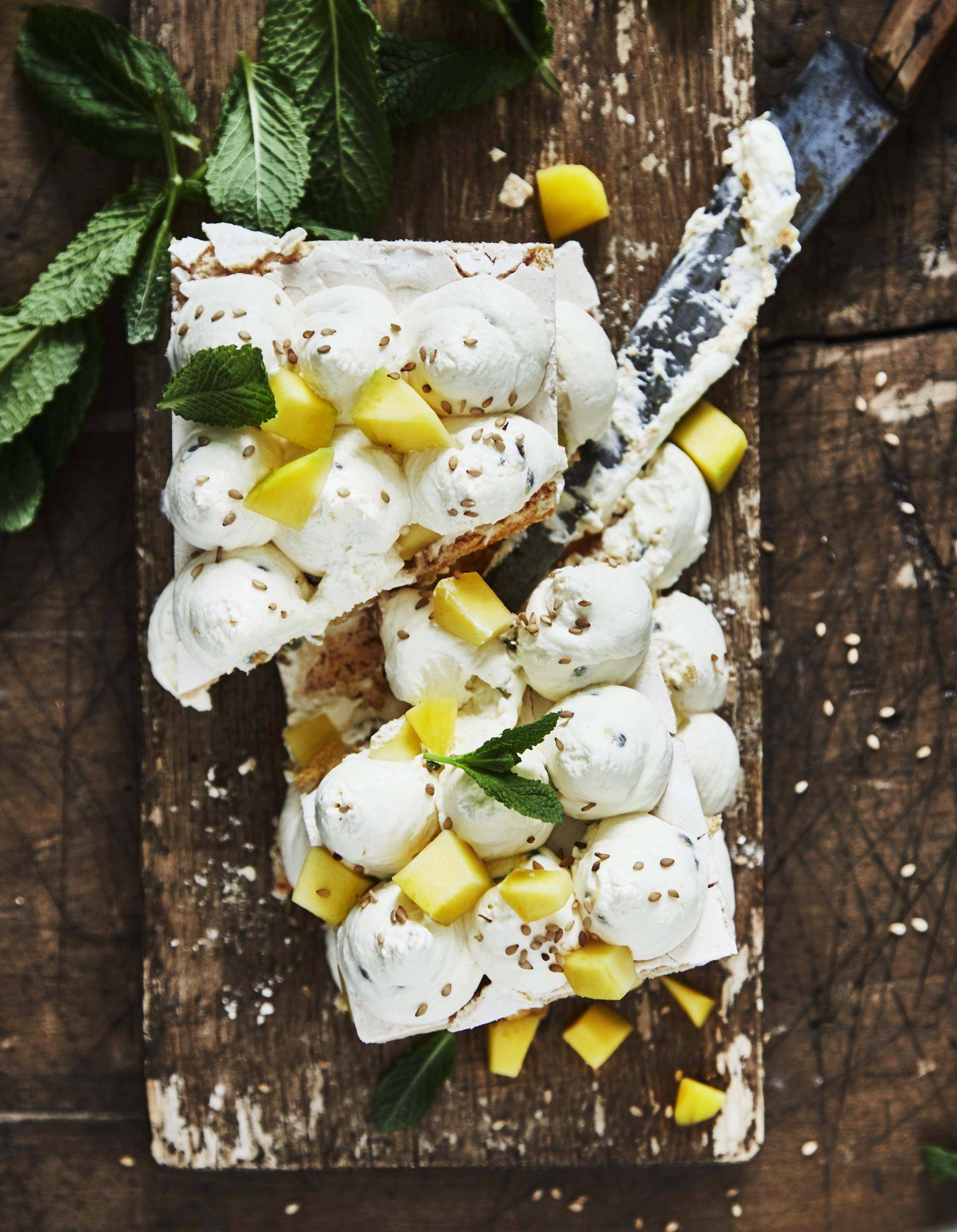 Meringué à la mangue et aux fruits de la passion - Recette Cake Factory | Tefal