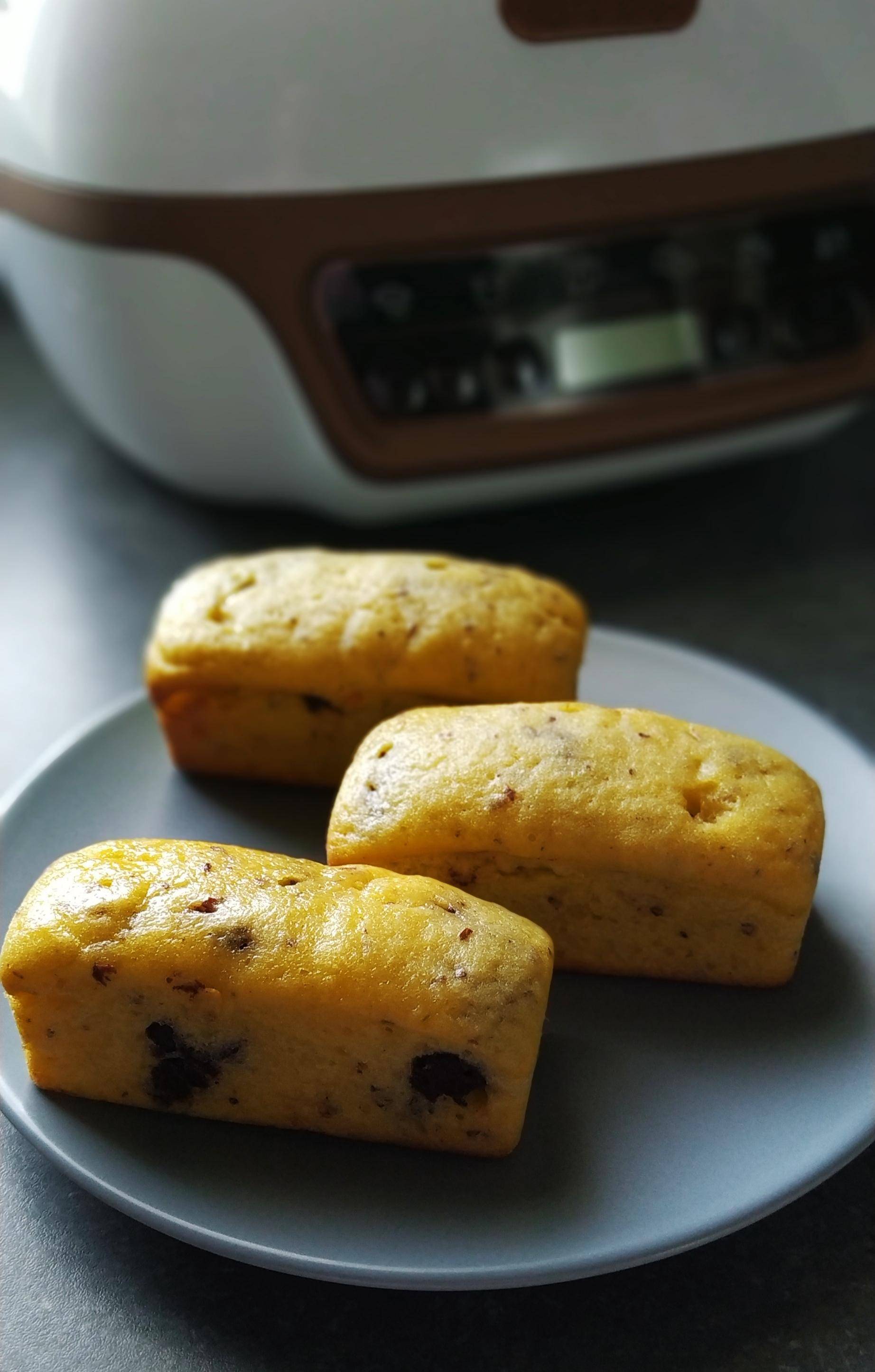 Mini cakes marbrés ricotta chocolat - Recette Cake Factory | Tefal