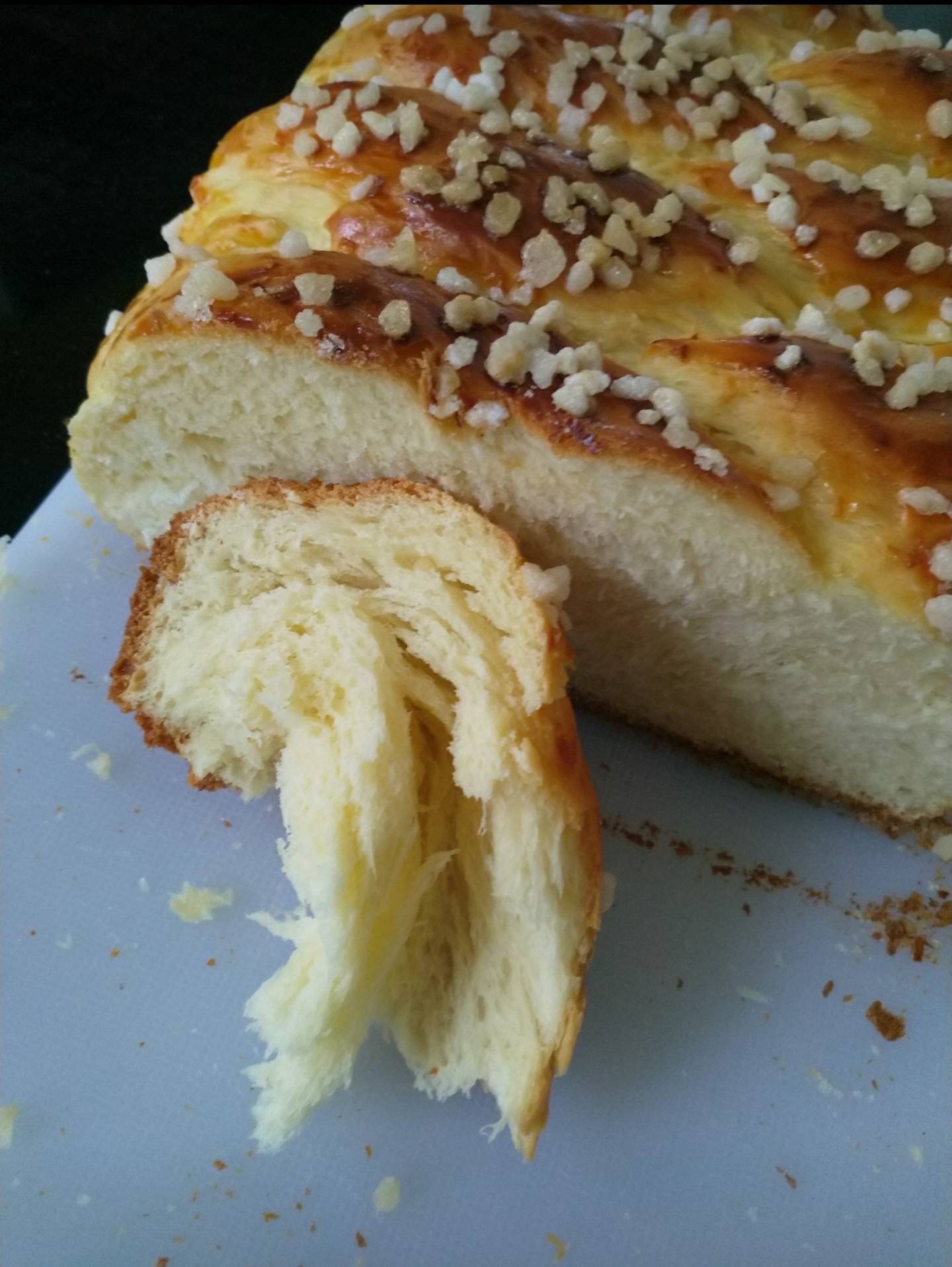 Brioche tressée à la crème - Recette Cake Factory | Tefal